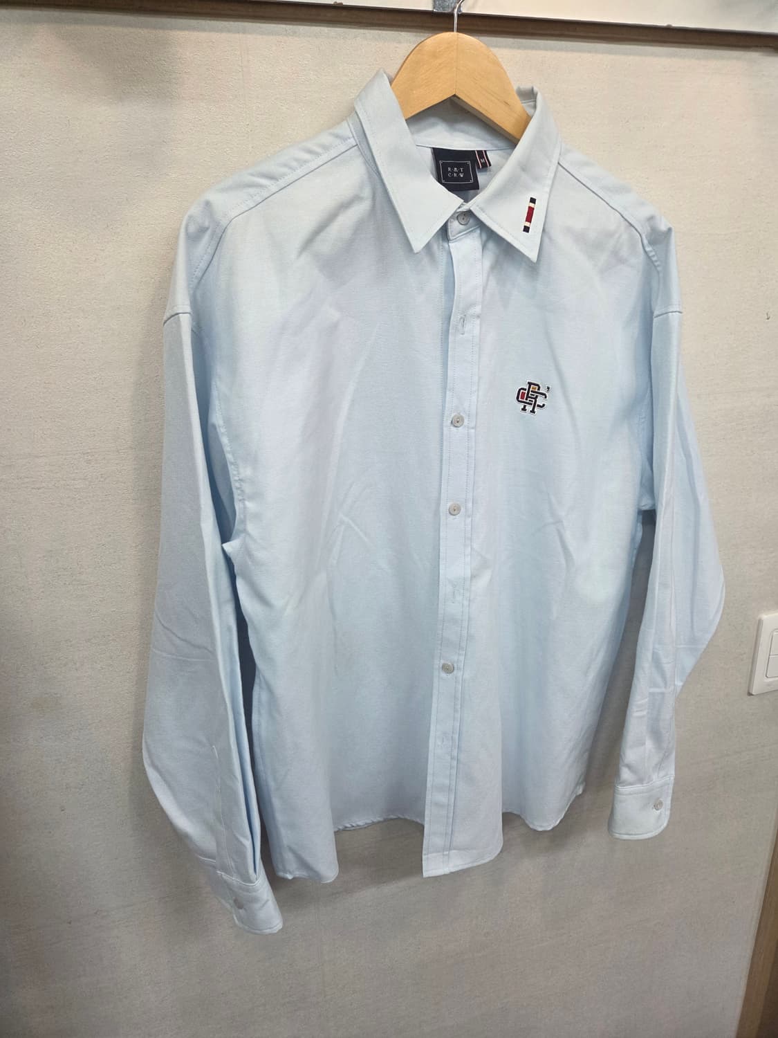 로맨틱크라운 rc 로고 옥스포드 셔츠긴팔 m 상품이미지5