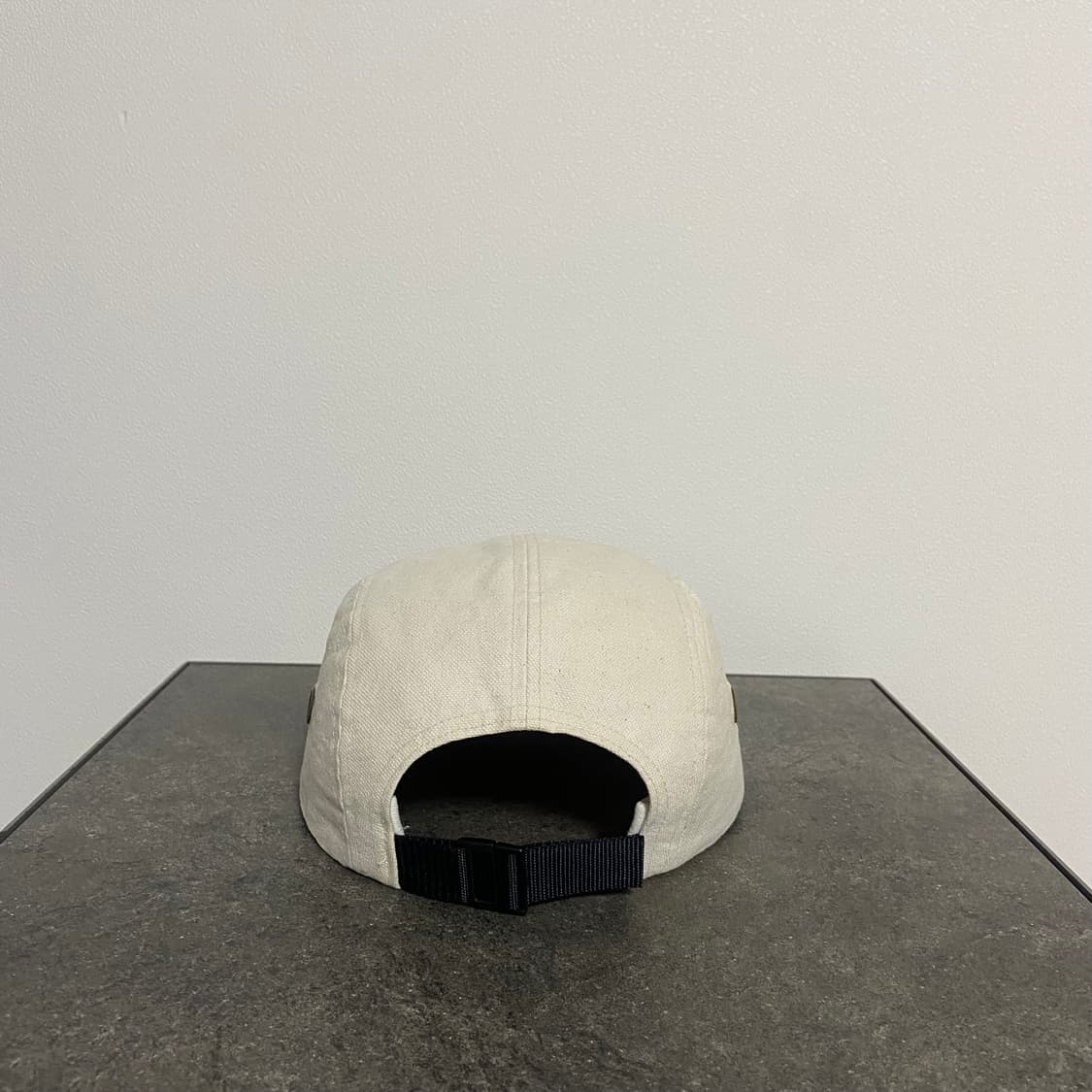 (OS) 슈프림 박스로고 캠프캡 모자 워시드 캔버스 내츄럴 상품이미지4