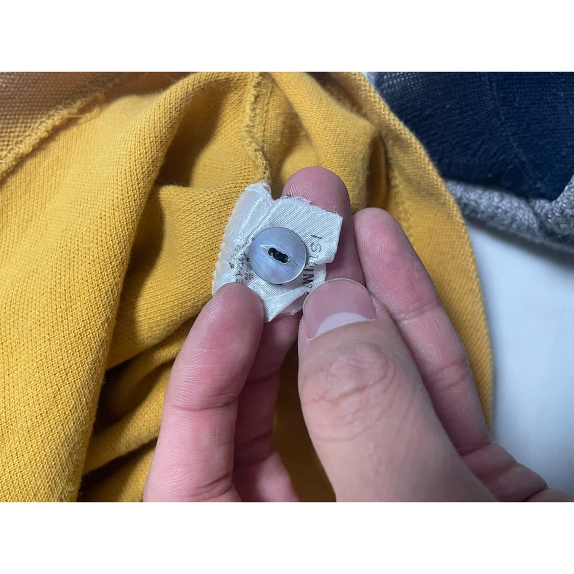 Issey miyake I.s logo polo shirt  상품이미지3