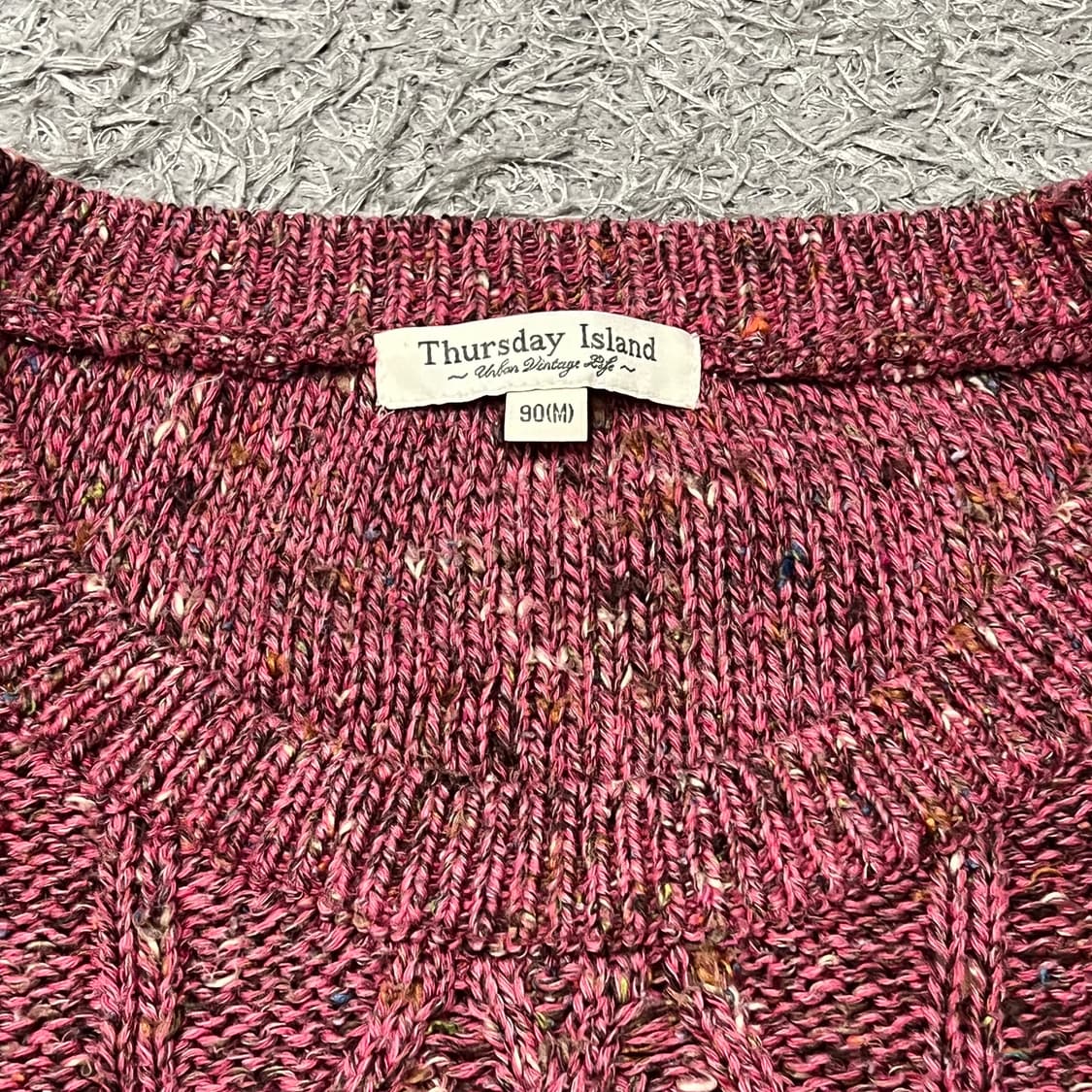 [우먼95] 썰스데이 아일랜드 니트 상품이미지4