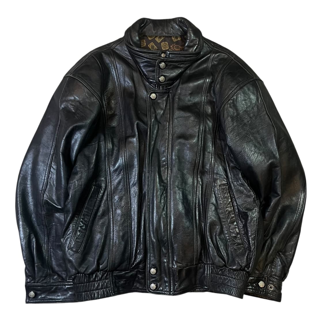 Vintage 빈티지 양가죽 봄버자켓 상품이미지1