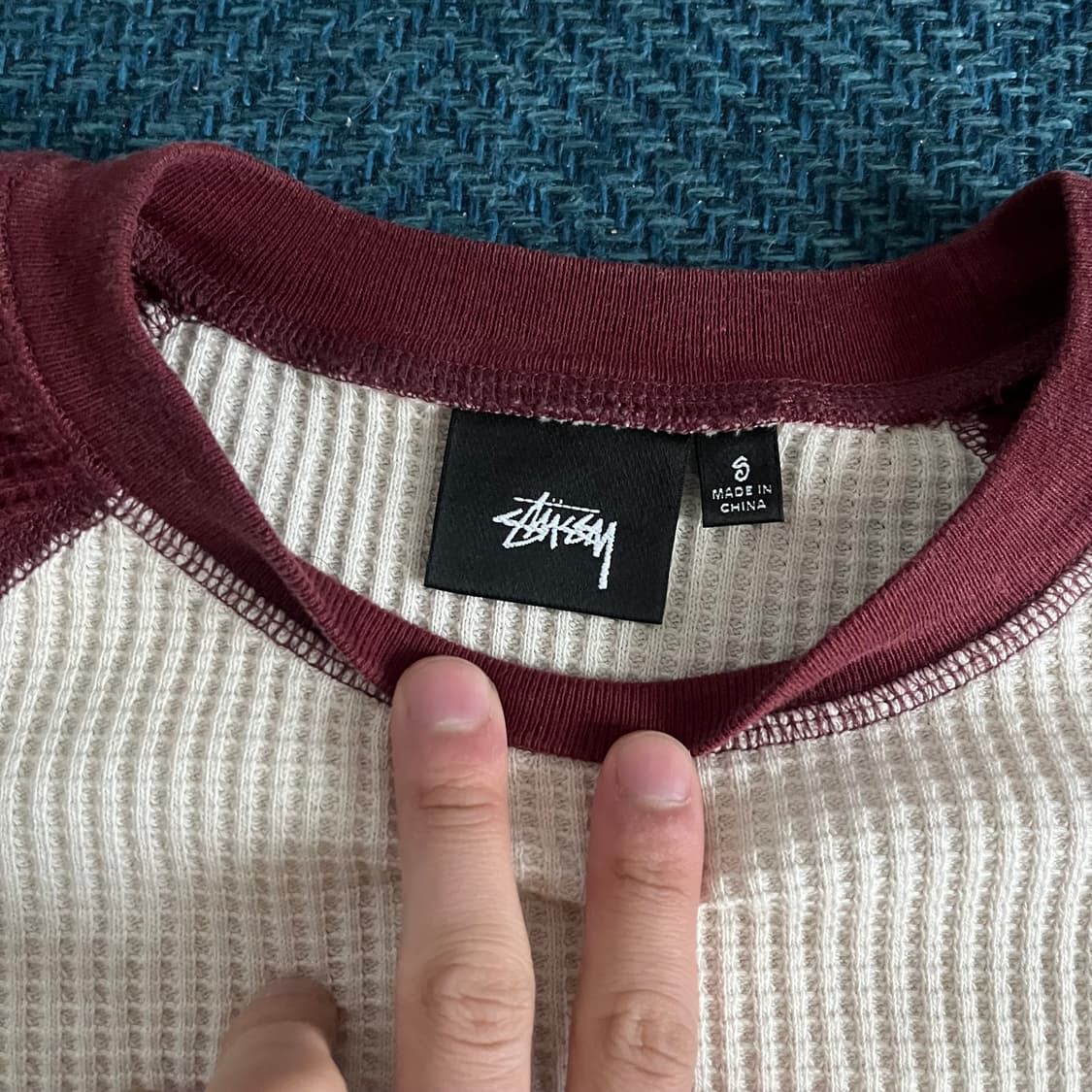 스투시 써멀 투톤 롱슬리브 상품이미지5