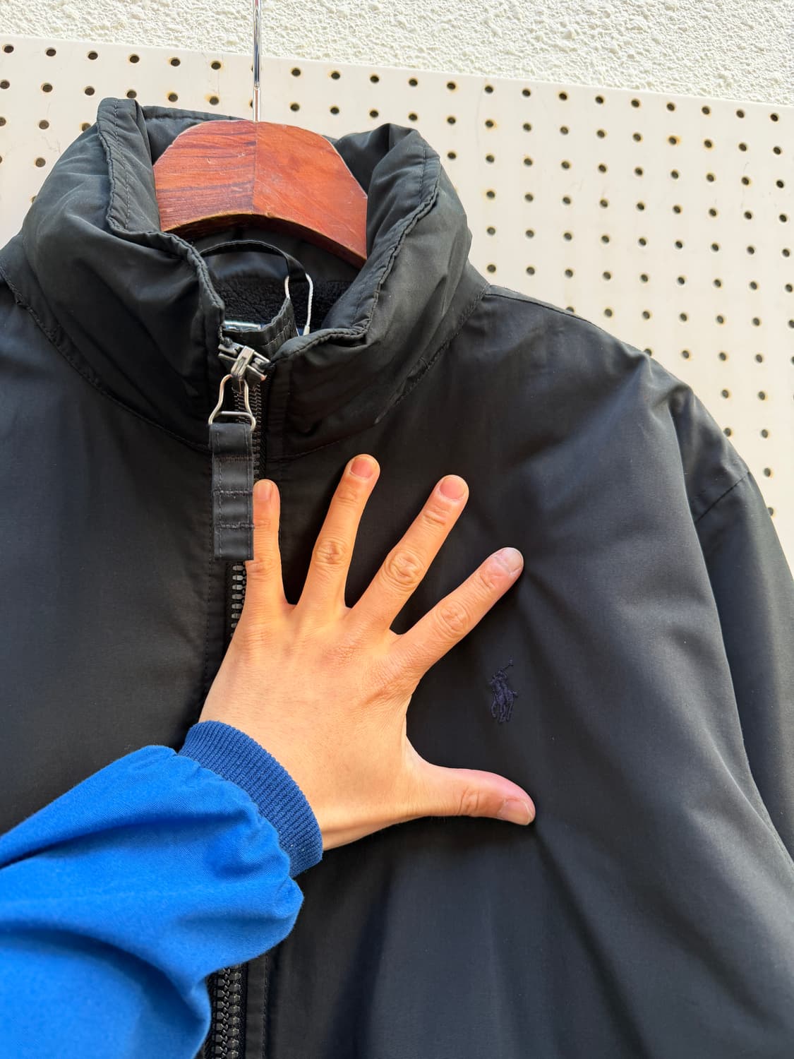 POLO RALPH LAUREN BLACK 폴로랄프로렌 블루종자켓 상품이미지6