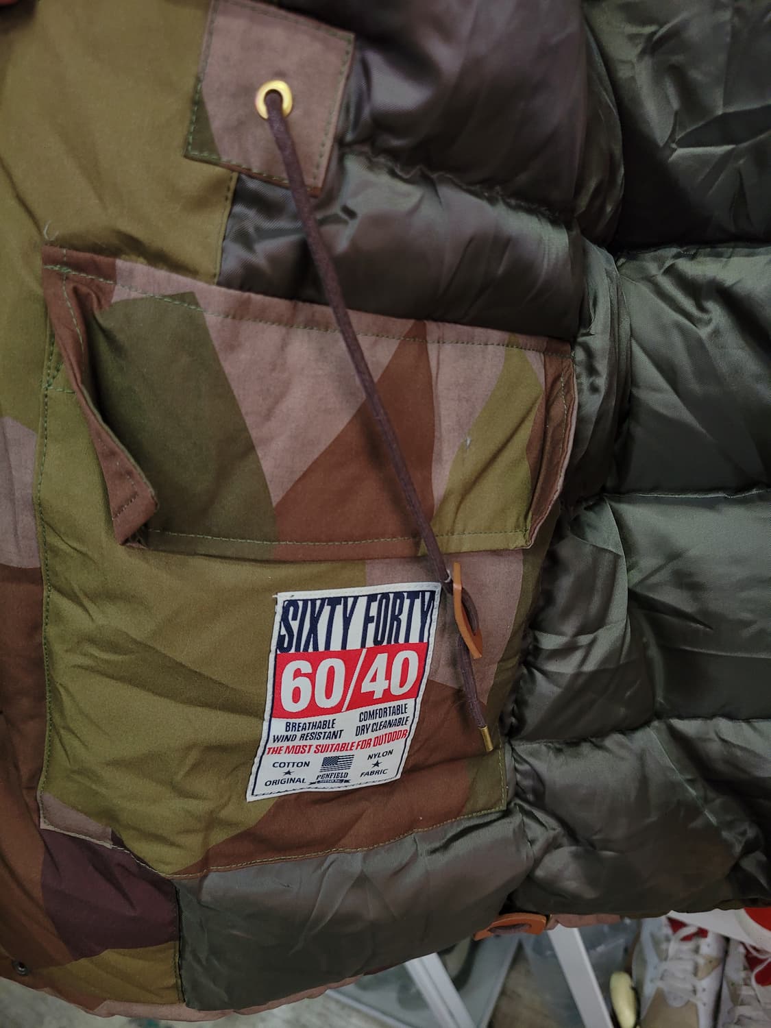 Penfield 펜필드 카모 패턴 후드 퍼 패딩 점퍼 상품이미지5