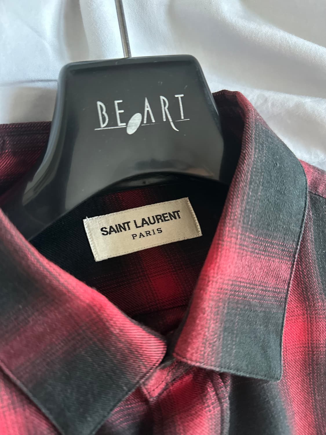 생로랑 13시즌 플란넬 셔츠 39 상품이미지3