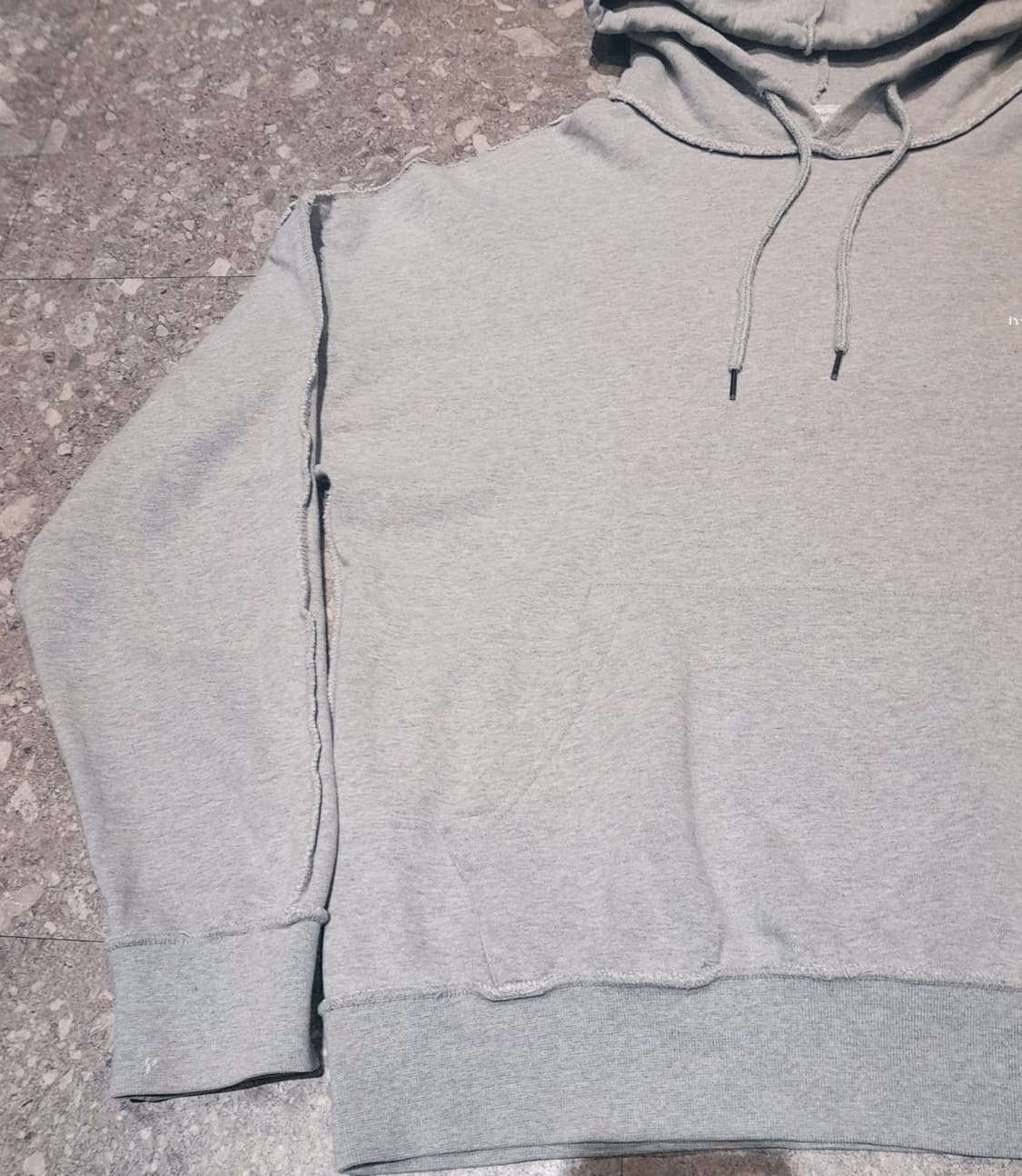 💥매스노운 드롭숄더 후드 그레이 (L)
 상품이미지8