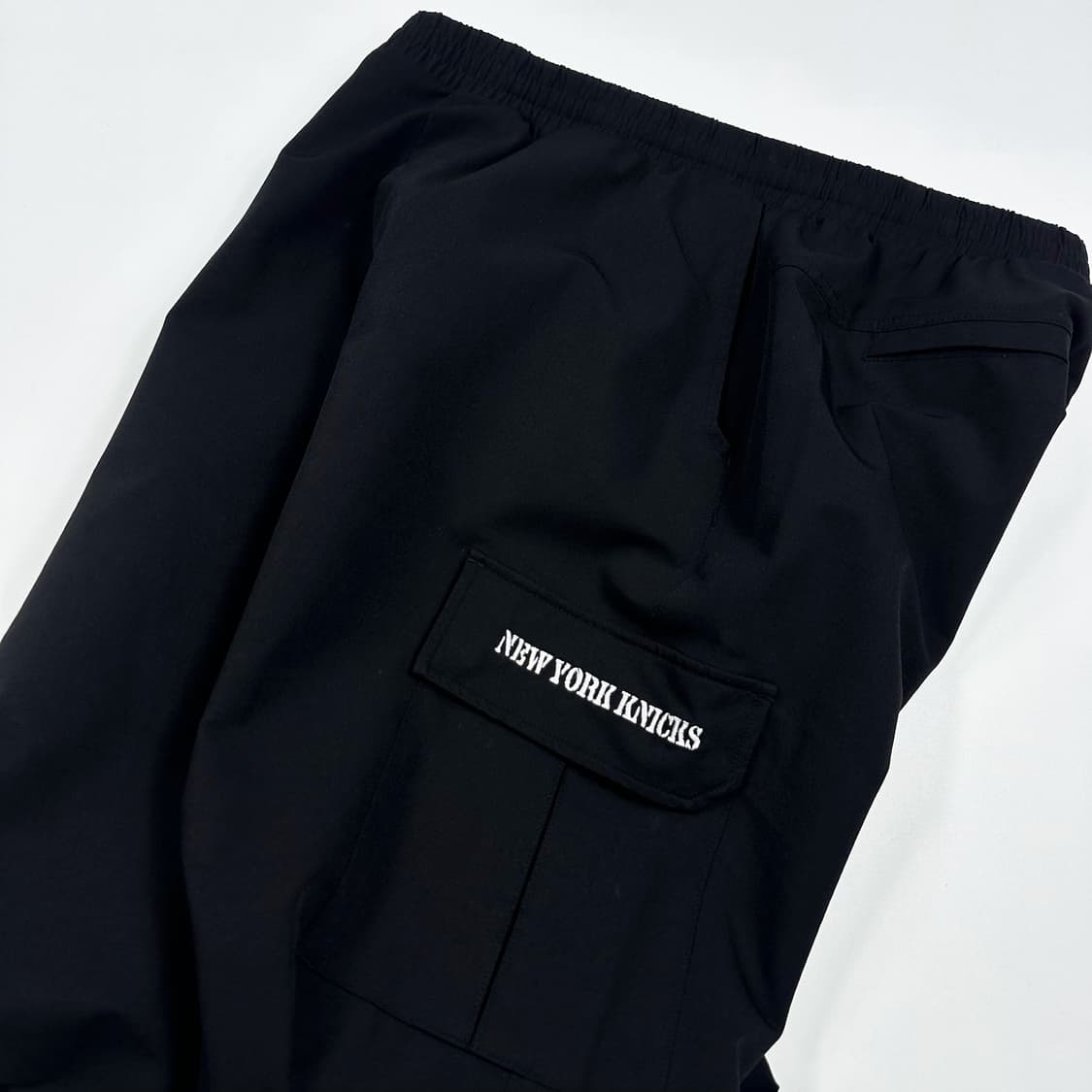 MLB 뉴욕닉스 블랙 우븐 조거팬츠 (XL) 상품이미지4
