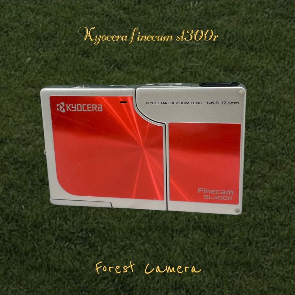 (셀카/희귀) 교세라 finecam sl300r 디지털카메라 상품이미지1