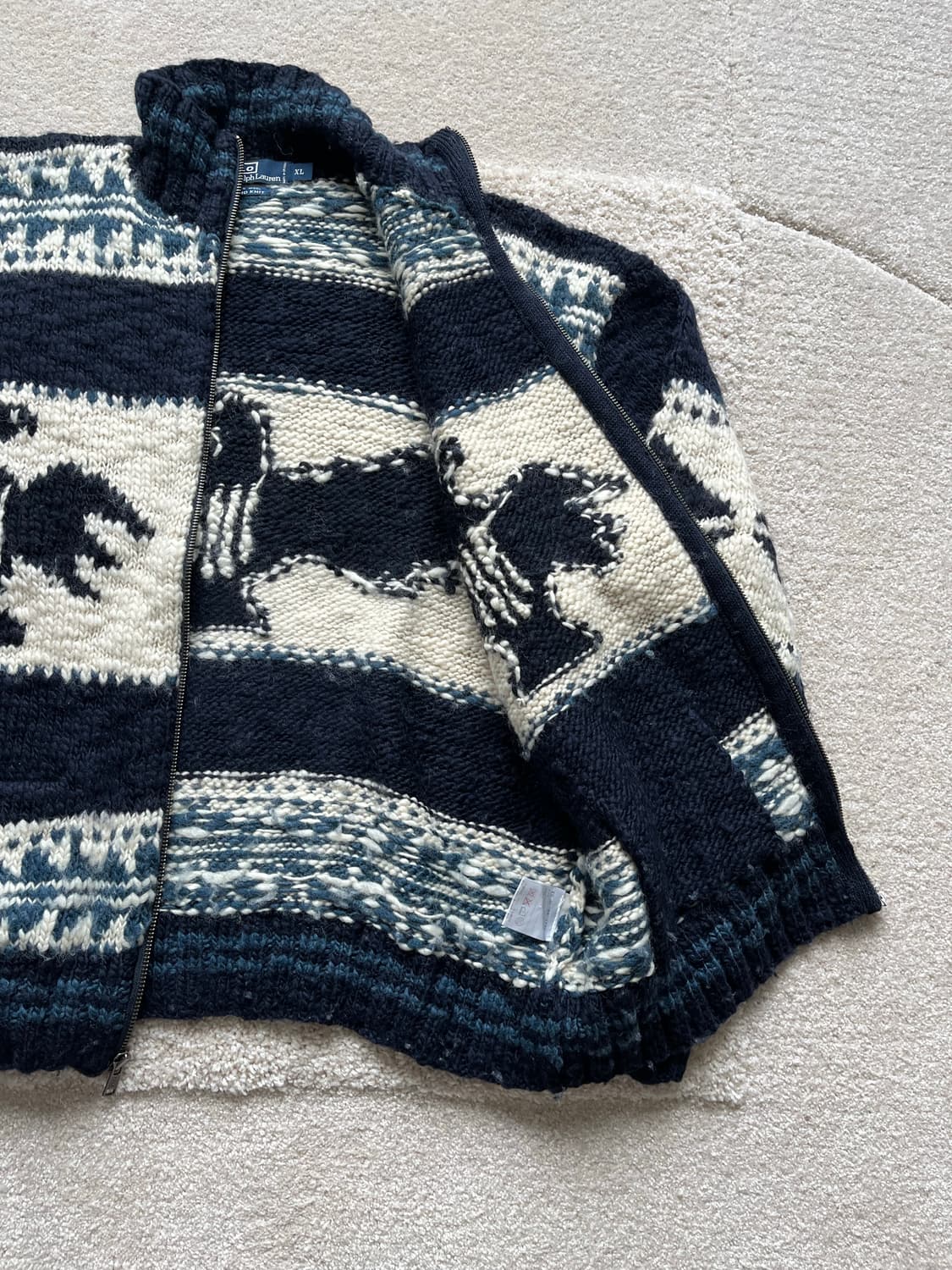 폴로 랄프로렌 코위찬 니트 집업 (105) 상품이미지6