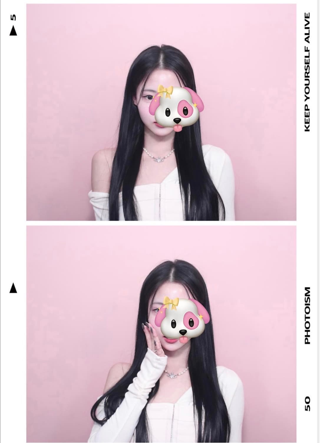 낫유어로즈 모니카 탑 베이지 S /남규리,이서 착용 상품이미지6