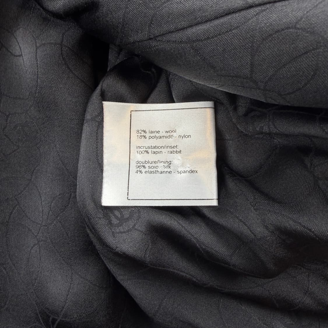 샤넬 05A 래빗퍼 트위드 자켓 42 상품이미지9