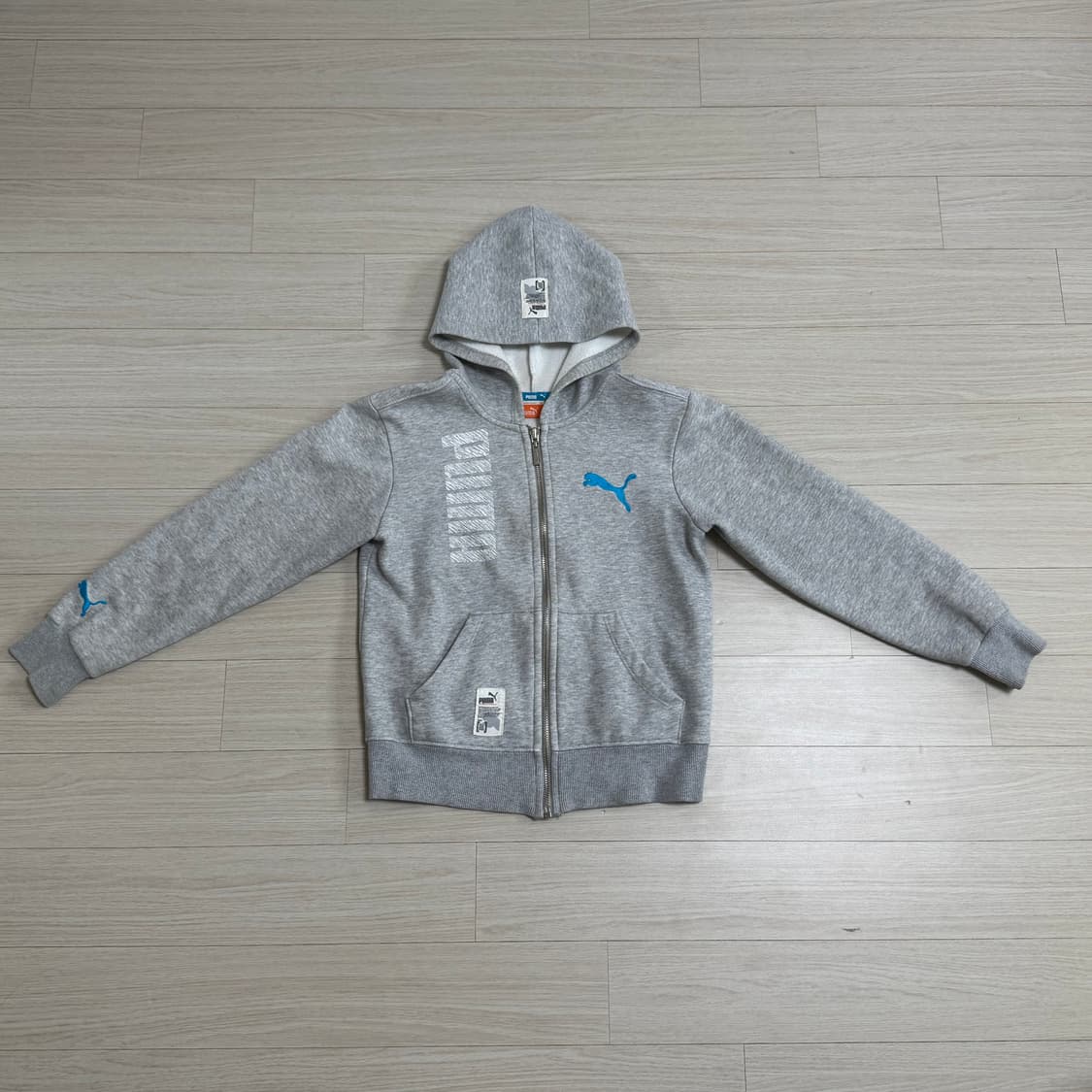 푸마 슬림핏 후드집업 상품이미지2