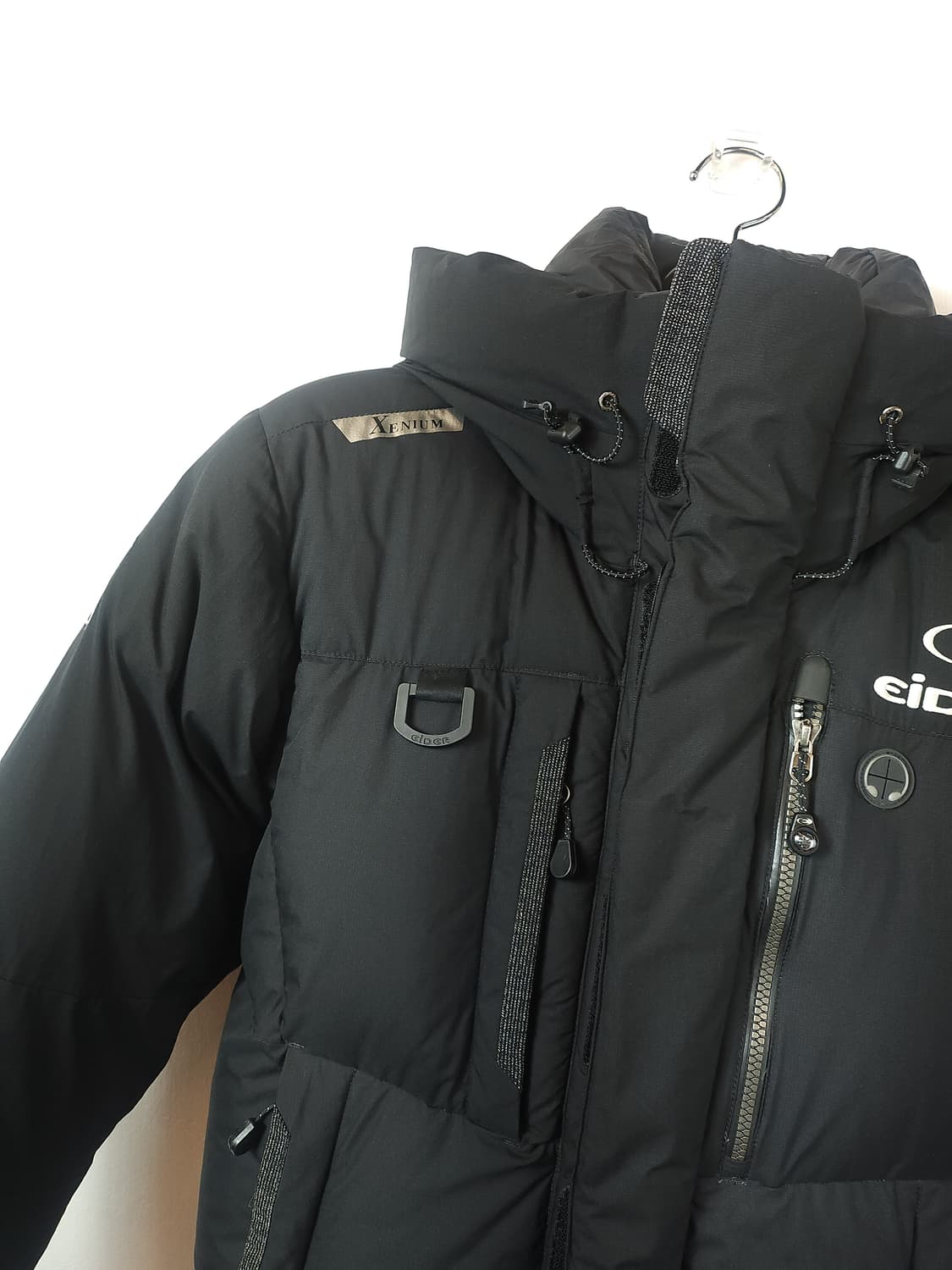 아이더 윈드스토퍼 기능성 구스패딩 블랙 90-95 S 상품이미지3