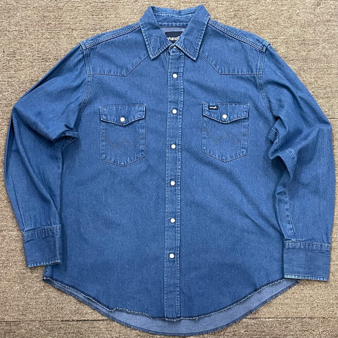 Wrangler 랭글러 웨스턴 데님 셔츠 상품이미지1