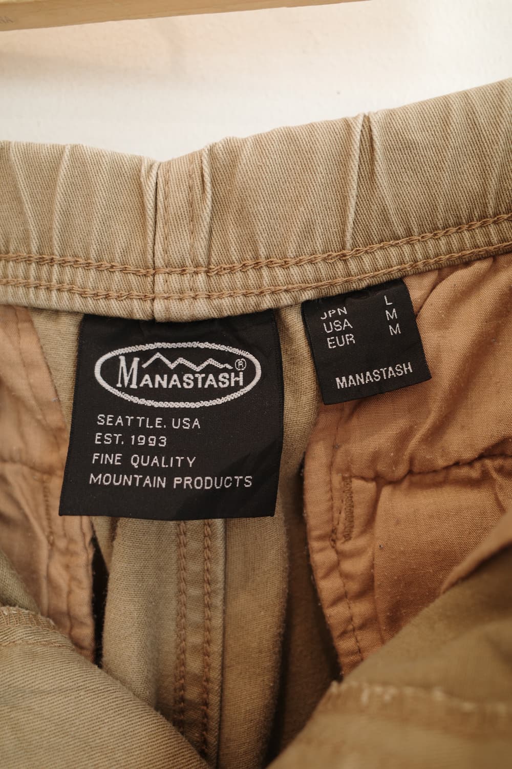 MANASTASH 아웃도어 밴딩 쇼츠 (29~32인치) 상품이미지5