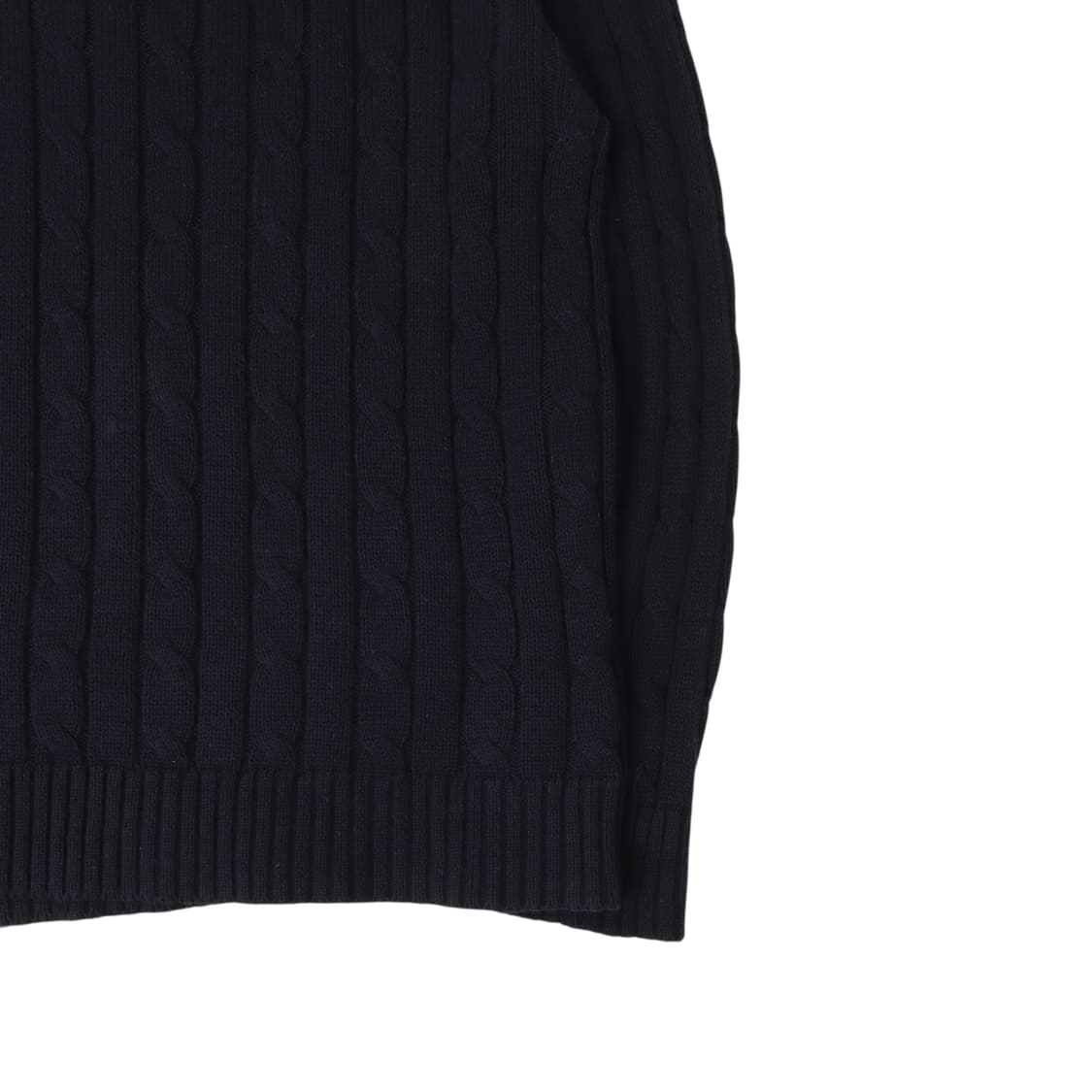 폴로 랄프로렌 QR 네이비 케이블 니트 상품이미지4