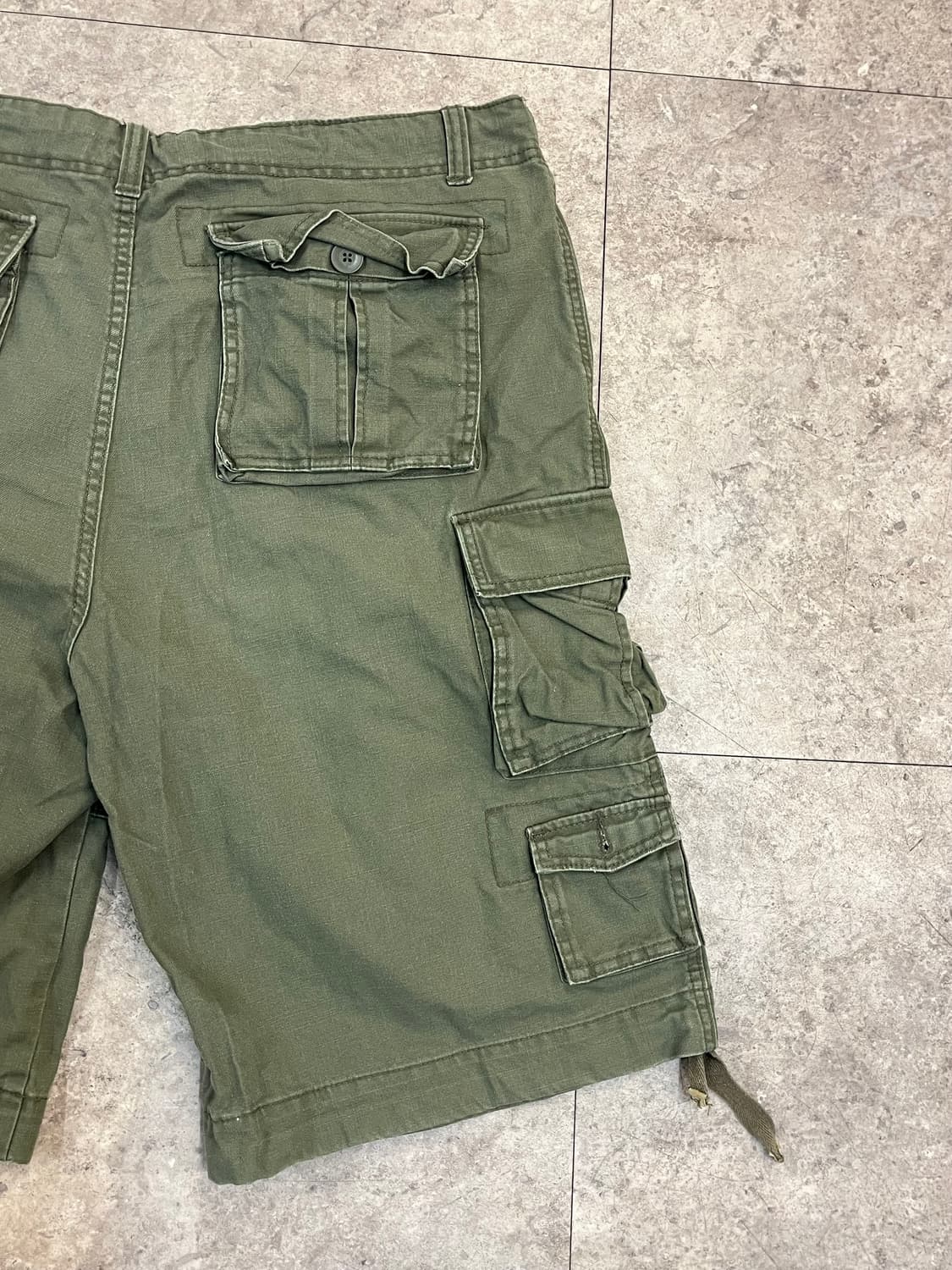 빈티지 아메리칸 카고 하프 팬츠 카키 2XL #csz3487 상품이미지8