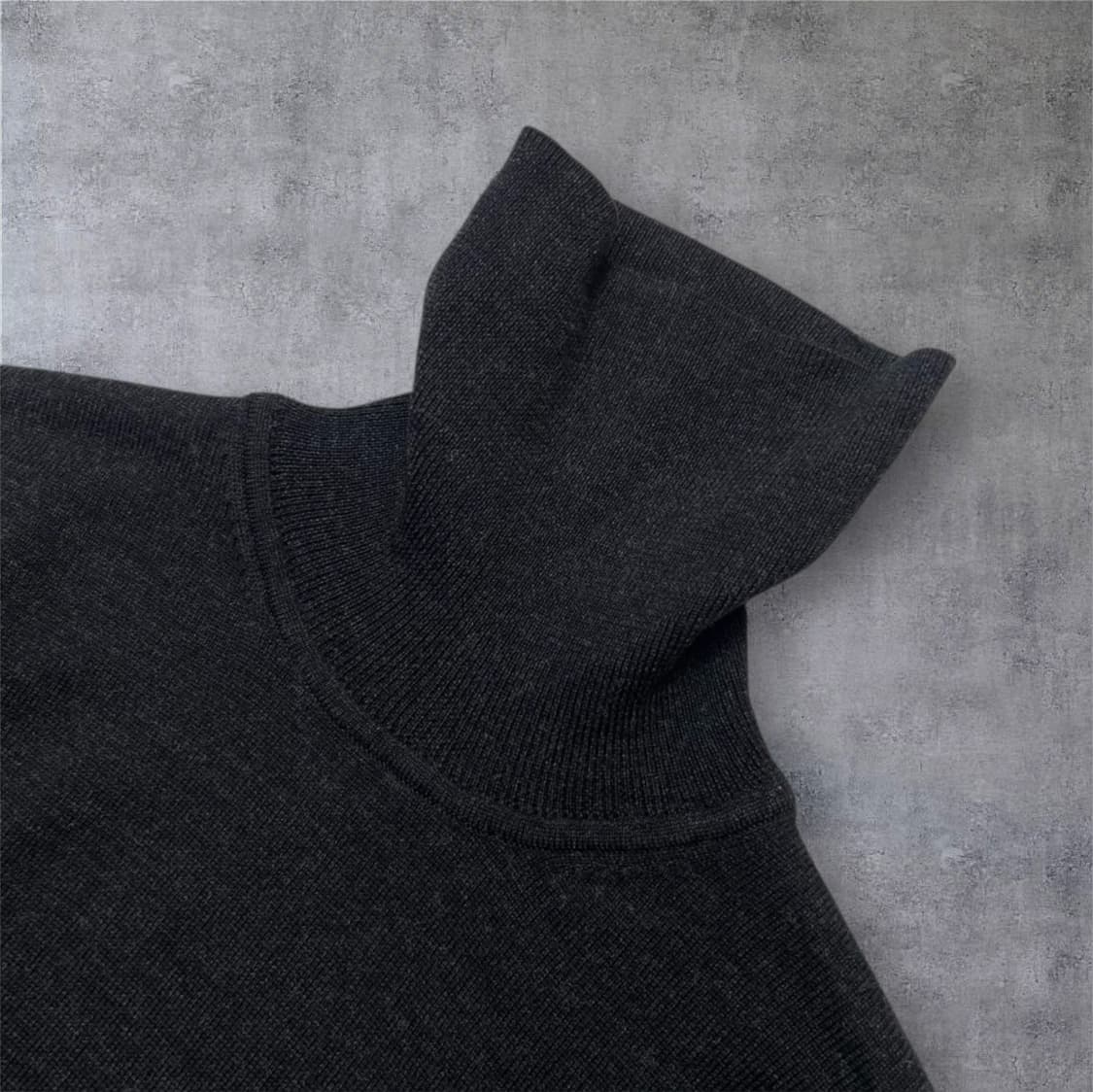 브룩스 브라더스 346 차콜 메리노울 터틀넥 니트 S  상품이미지2