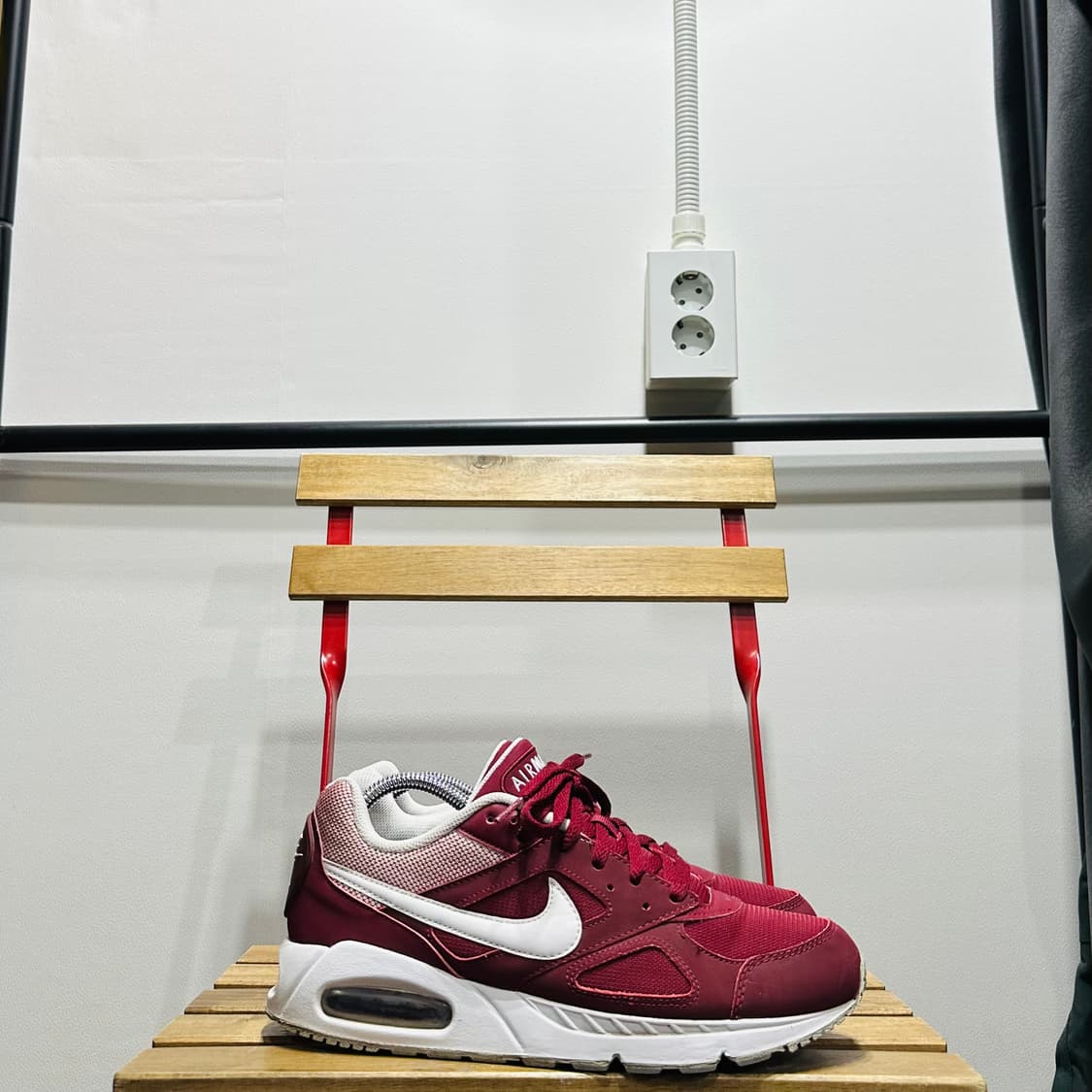 270) 나이키 운동화 남성 남자 신발 에어맥스 SC 버건디 상품이미지1