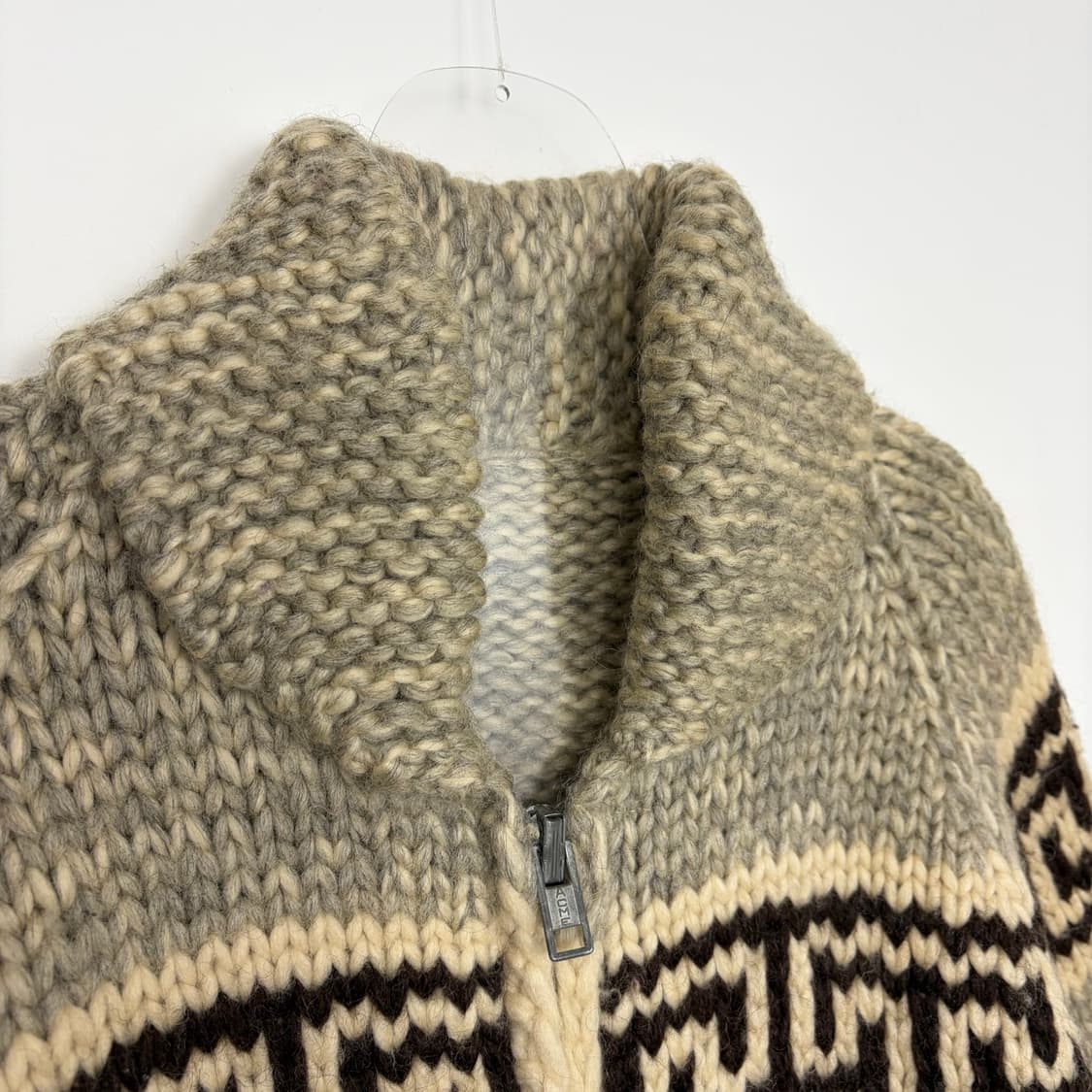 빈티지 코위찬 니트 집업 가디건 상품이미지2