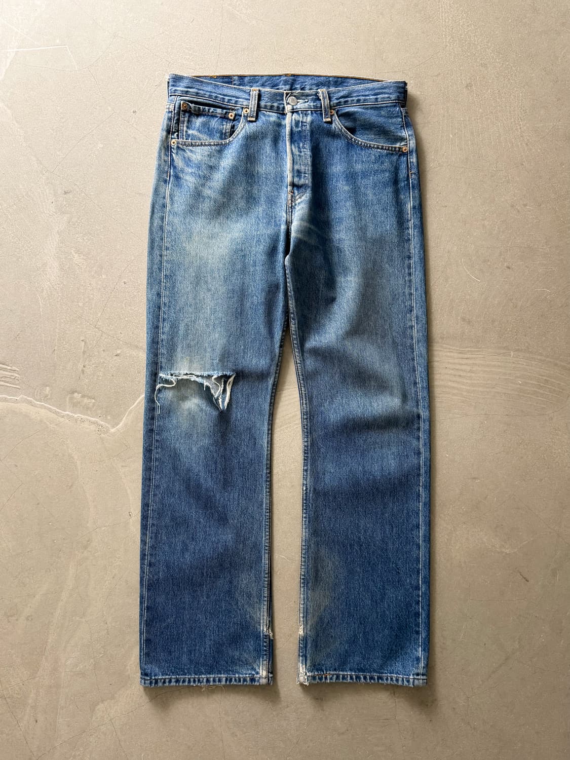 Vintage Levi's 501 Washing Denim Pants 상품이미지1