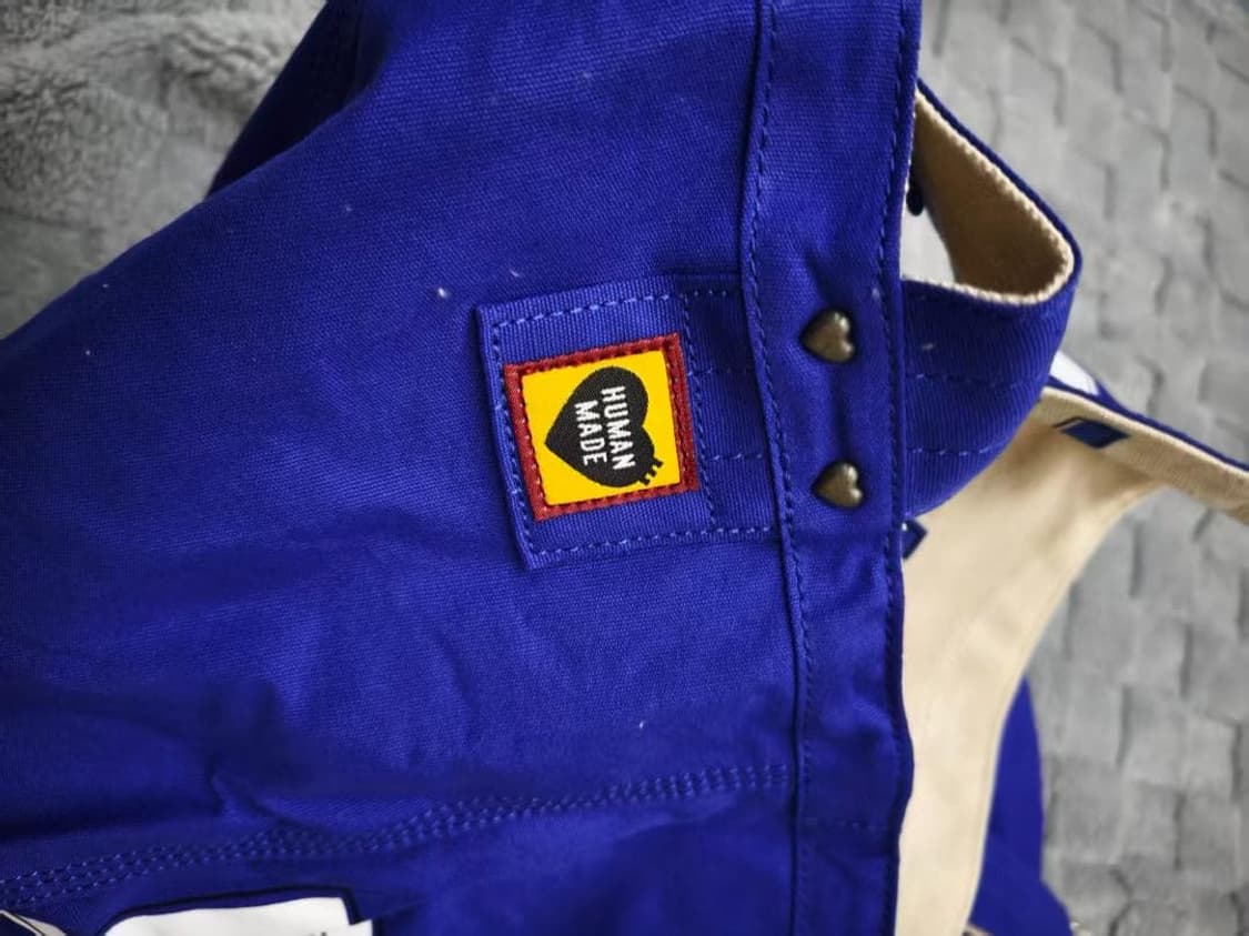 휴먼 메이드 메일 백 라지 블루 상품이미지5