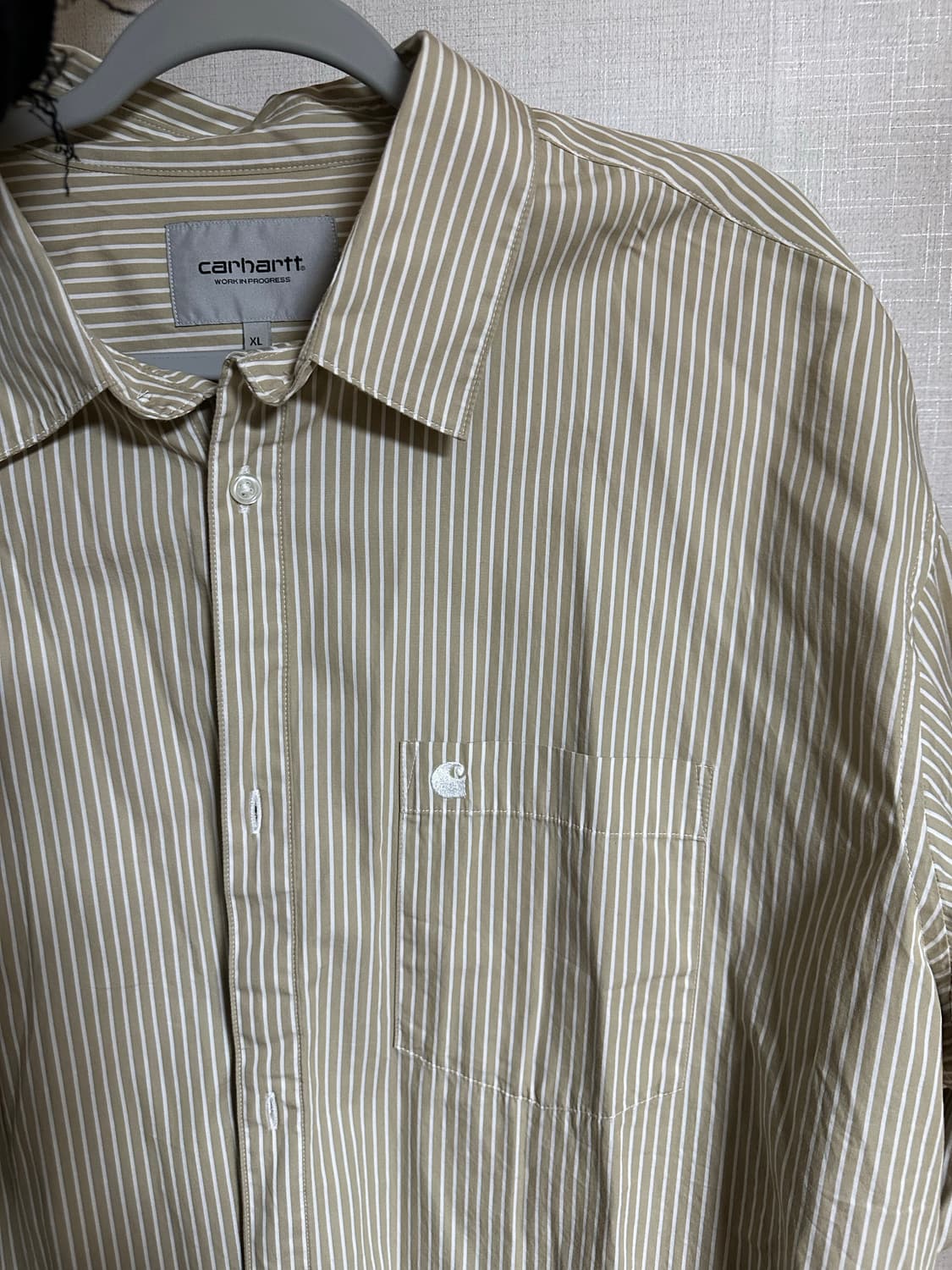 CARHARTT WIP L/S DRAKE SHIRT STRIP 상품이미지1