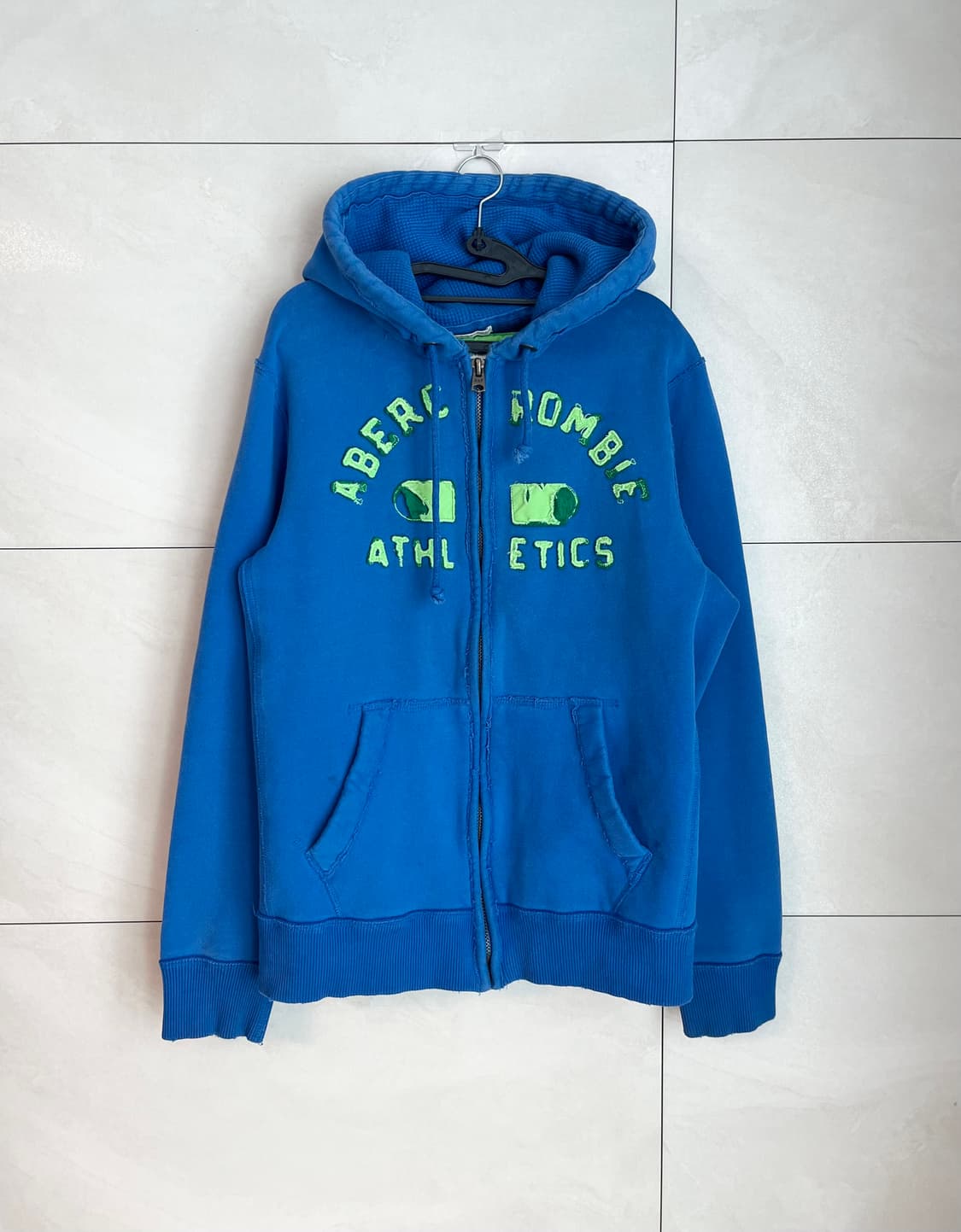 [XL] 아베크롬비 영파씨 선혜 스펠로고 후드집업 상품이미지2