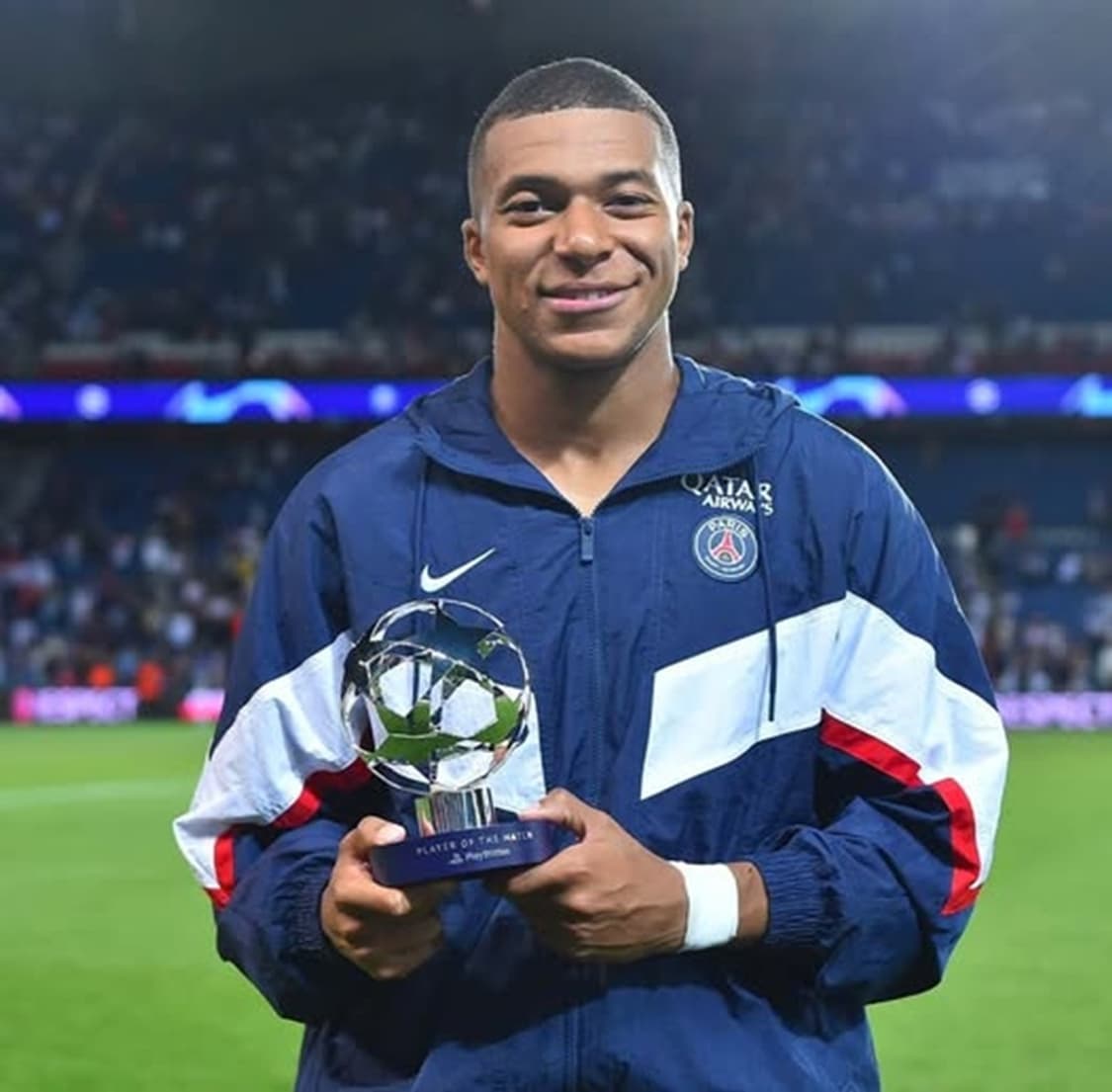 나이키 PSG 스트라이크 우븐자켓 네이비 상품이미지3