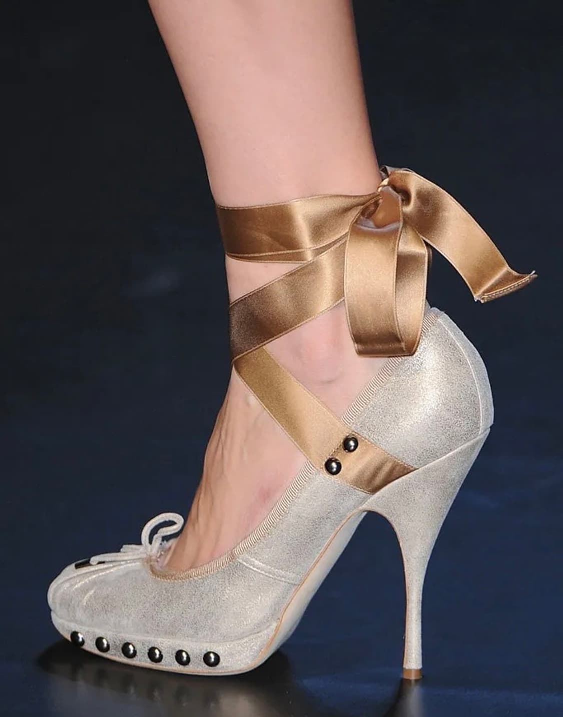 장 폴 고티에 스터드 발레리나 힐 2009 Spring 상품이미지1