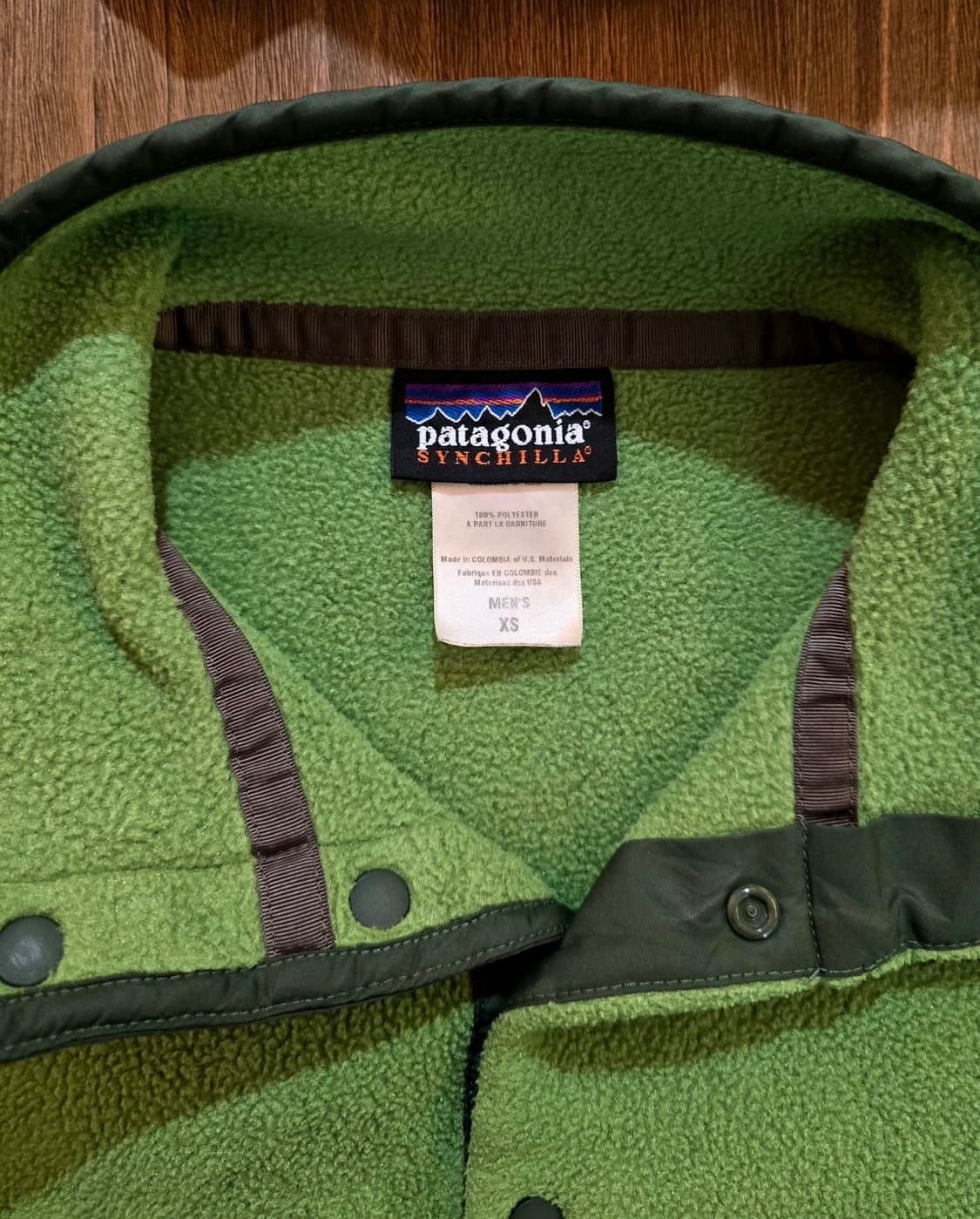 OOs Patagonia Synchilla Pullover, Lime G 상품이미지2