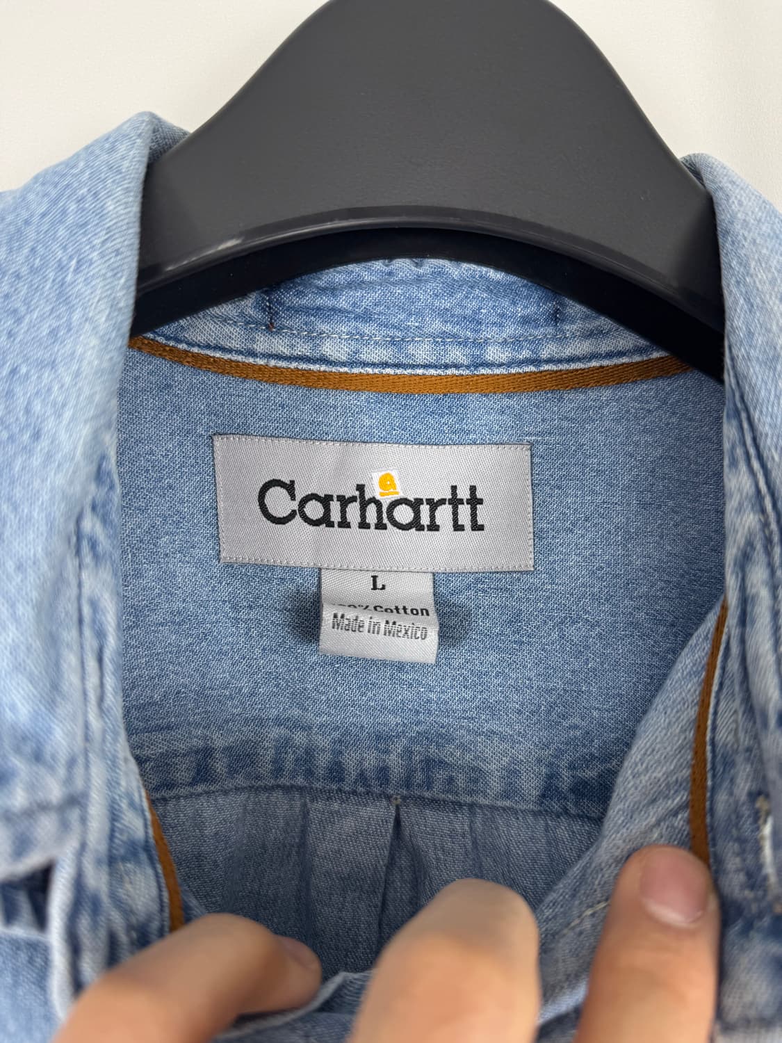 b5) 칼하트 워크 청셔츠 상품이미지3