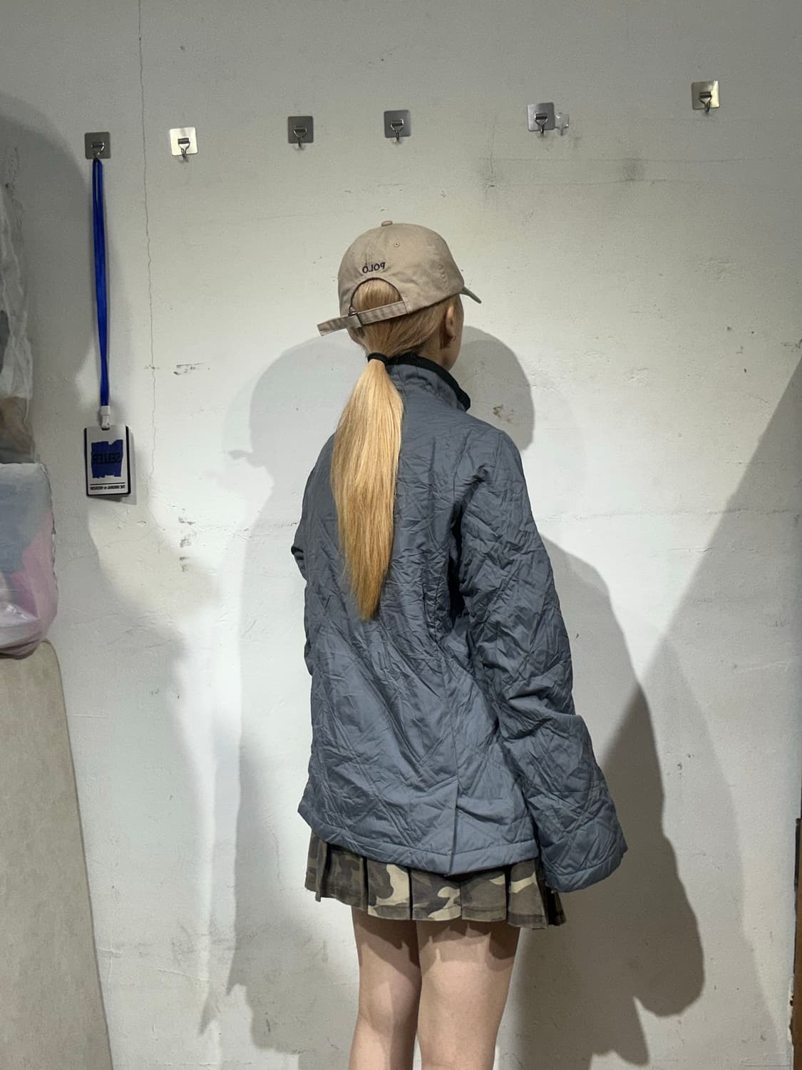 아디다스 그레이 로고 트랙탑 져지 M 상품이미지3