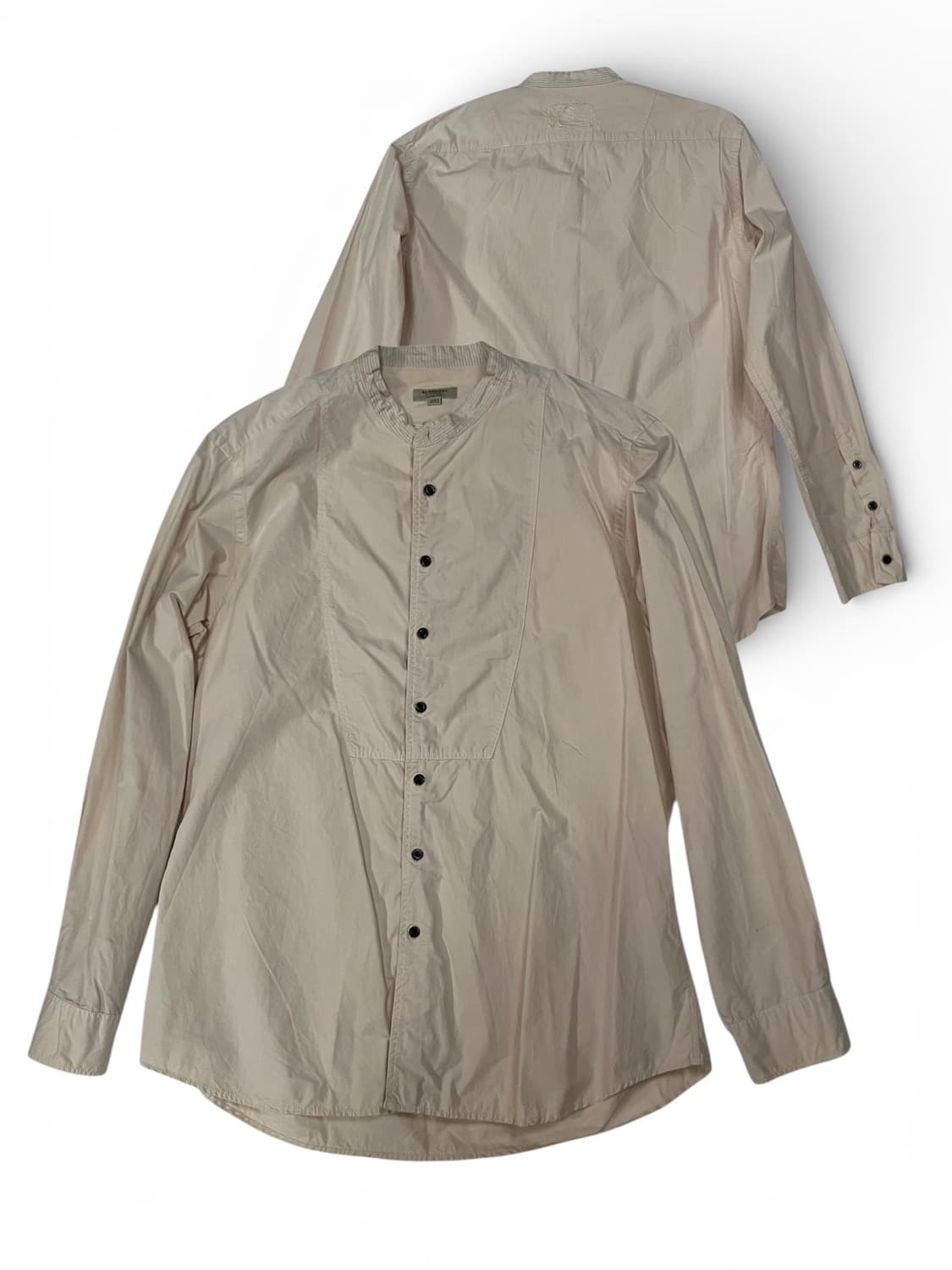 버버리 런던 밴드칼라 슬림핏 셔츠 L 상품이미지1