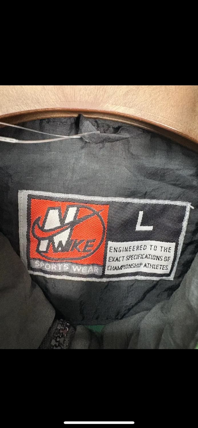 나이키 90s 슈프림 코트 빅로고 배색 점퍼 H1618 상품이미지9