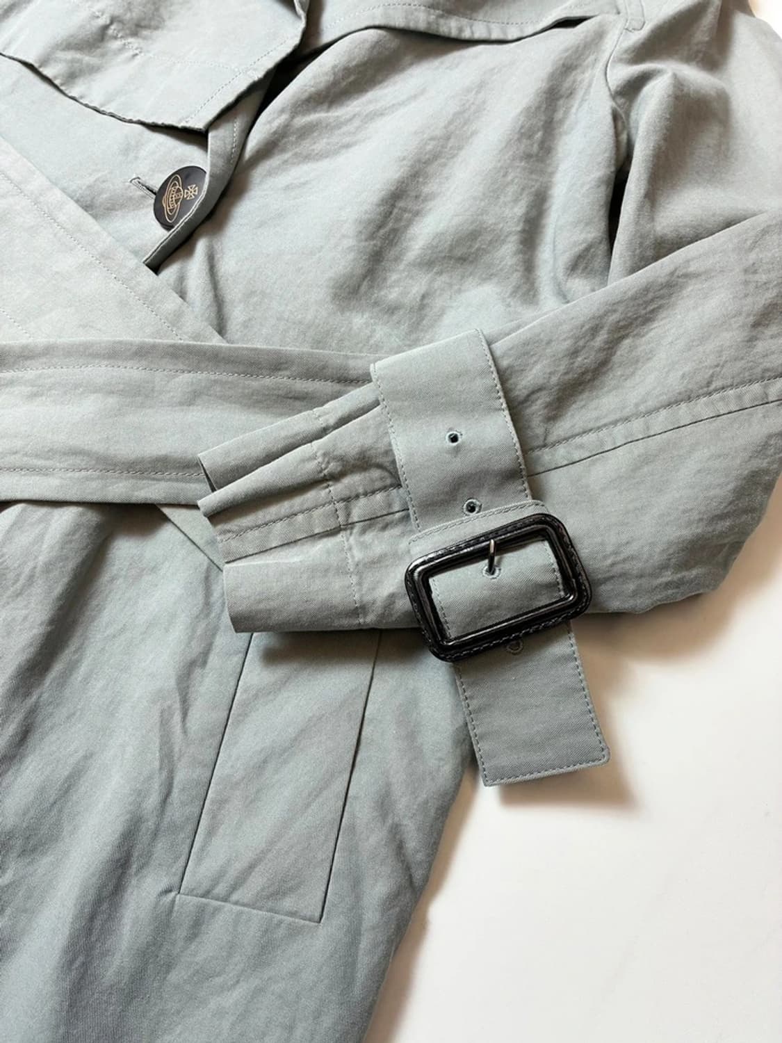 비비안웨스트우드 19ss 빅 카라 벨티드 트렌치 코트 PN8985 상품이미지5