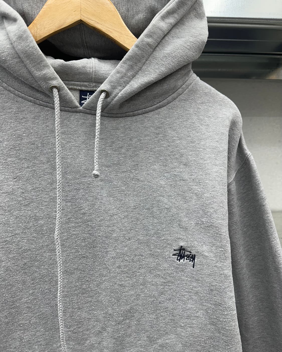 (L)스투시 자수 후드-M1541 상품이미지2