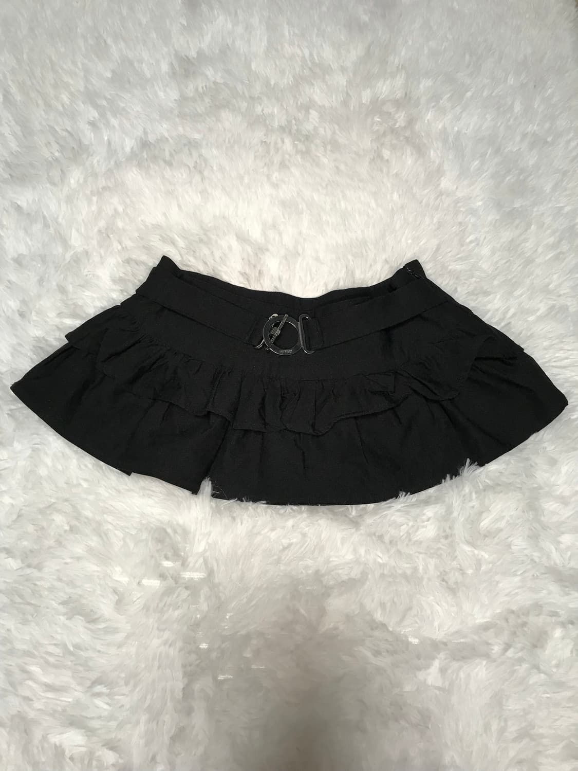 black mini skirt 상품이미지1