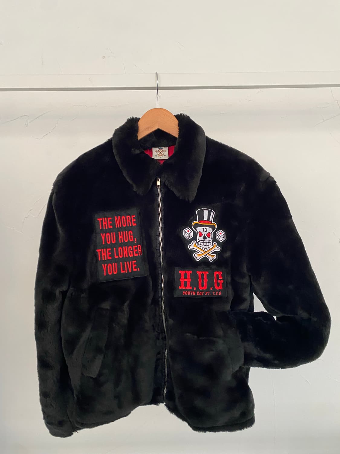 크림소다 퍼 재킷 상품이미지1