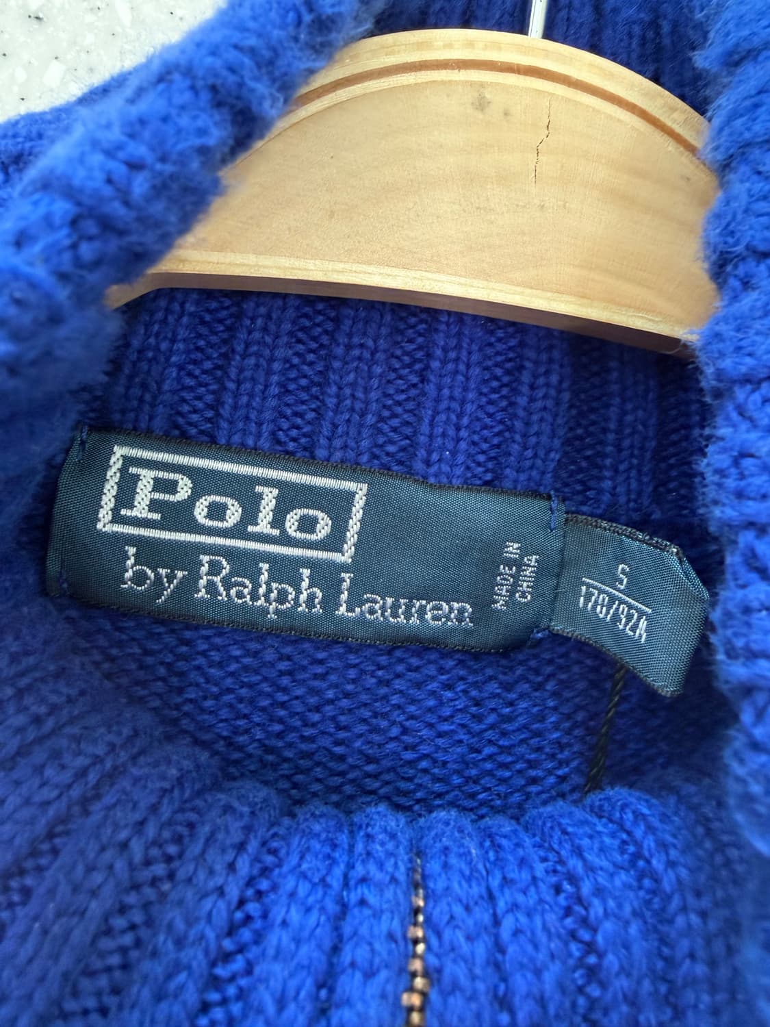 폴로 니트집업  상품이미지2