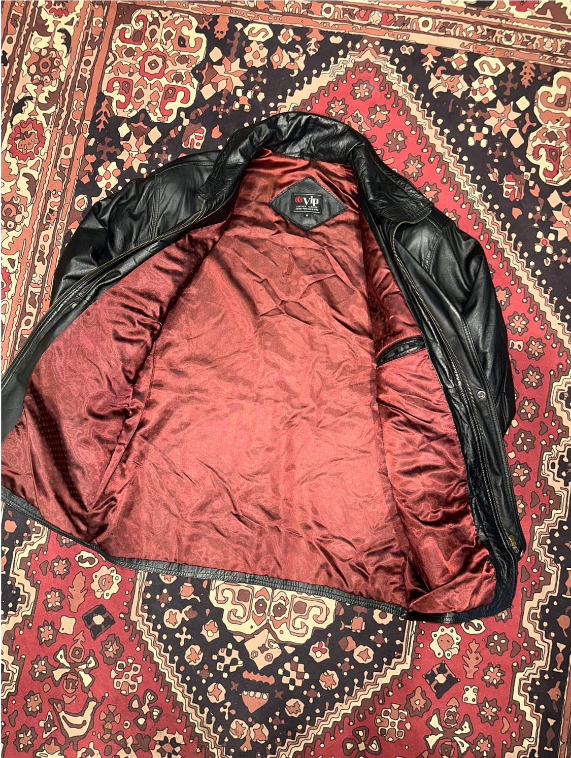 ( XL-2XL ) 가죽코트 가죽카코트 가죽하프 빈티지가죽 양가죽자켓 상품이미지3