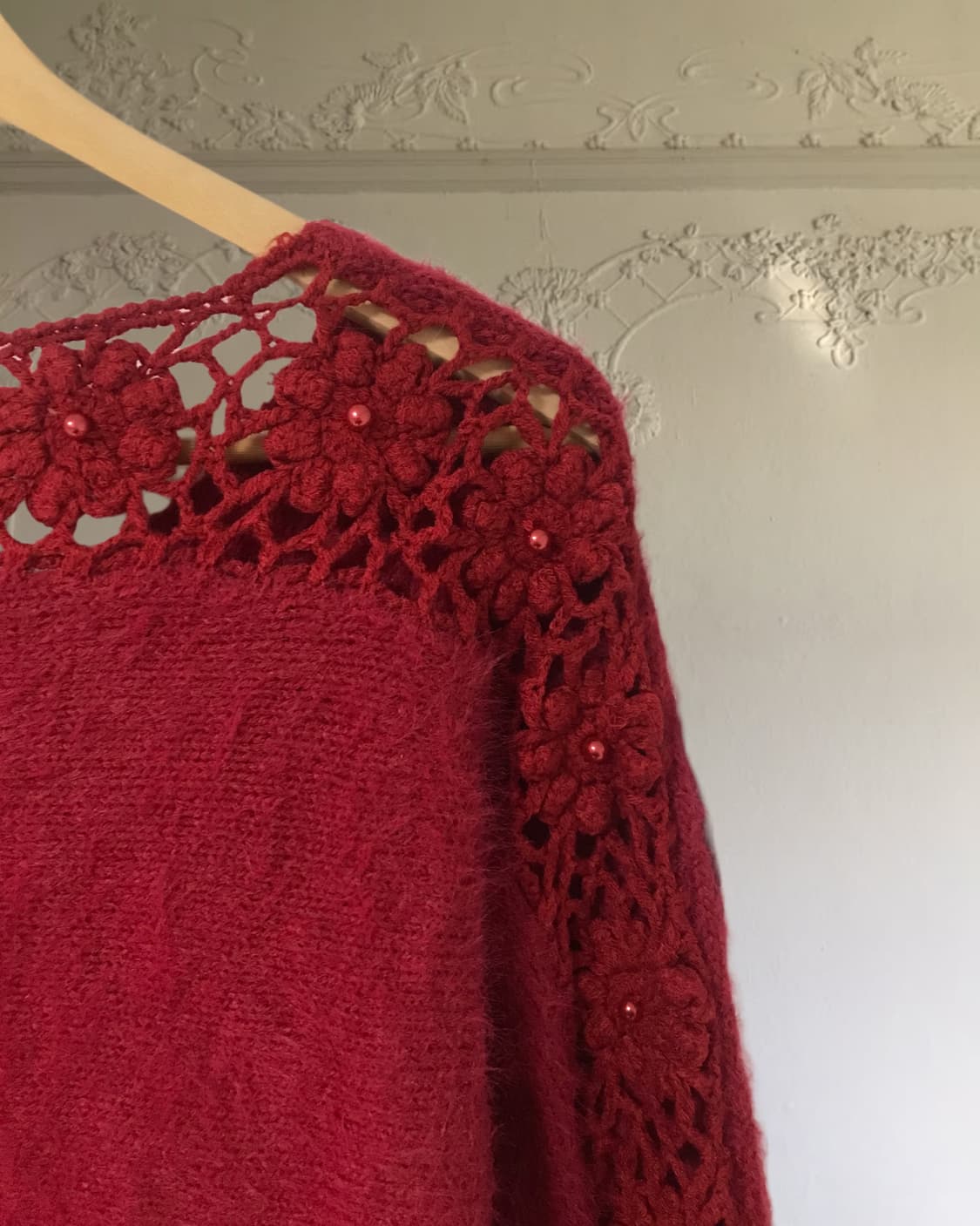 vintage flower net knit 상품이미지9