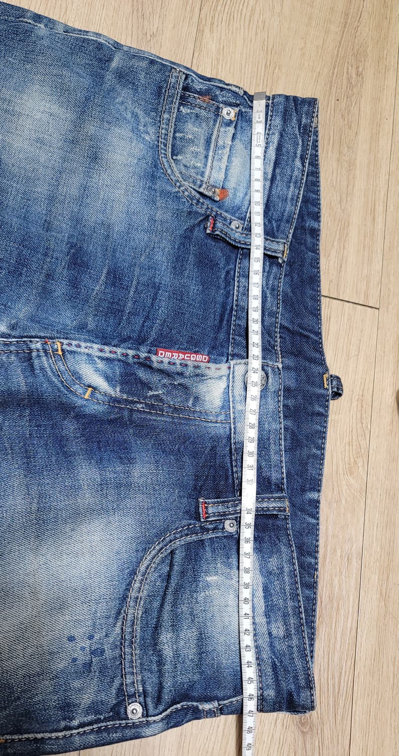 Dsquared2 야구진3 슬림핏 남성 데님 청바지 EU 52 상품이미지4