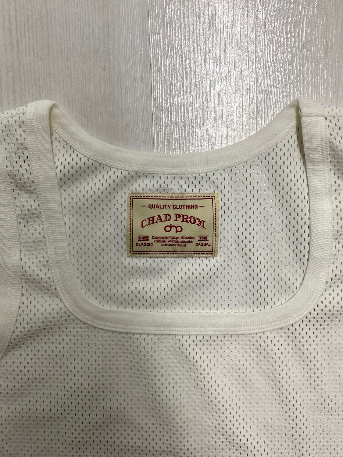 채드프롬 매쉬 민소매 Free 상품이미지2