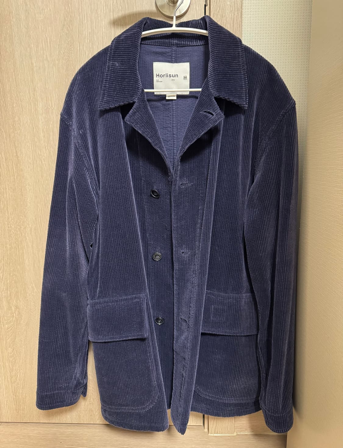 홀리선 코듀로이 커버올 자켓 인디고 네이비 M 상품이미지2