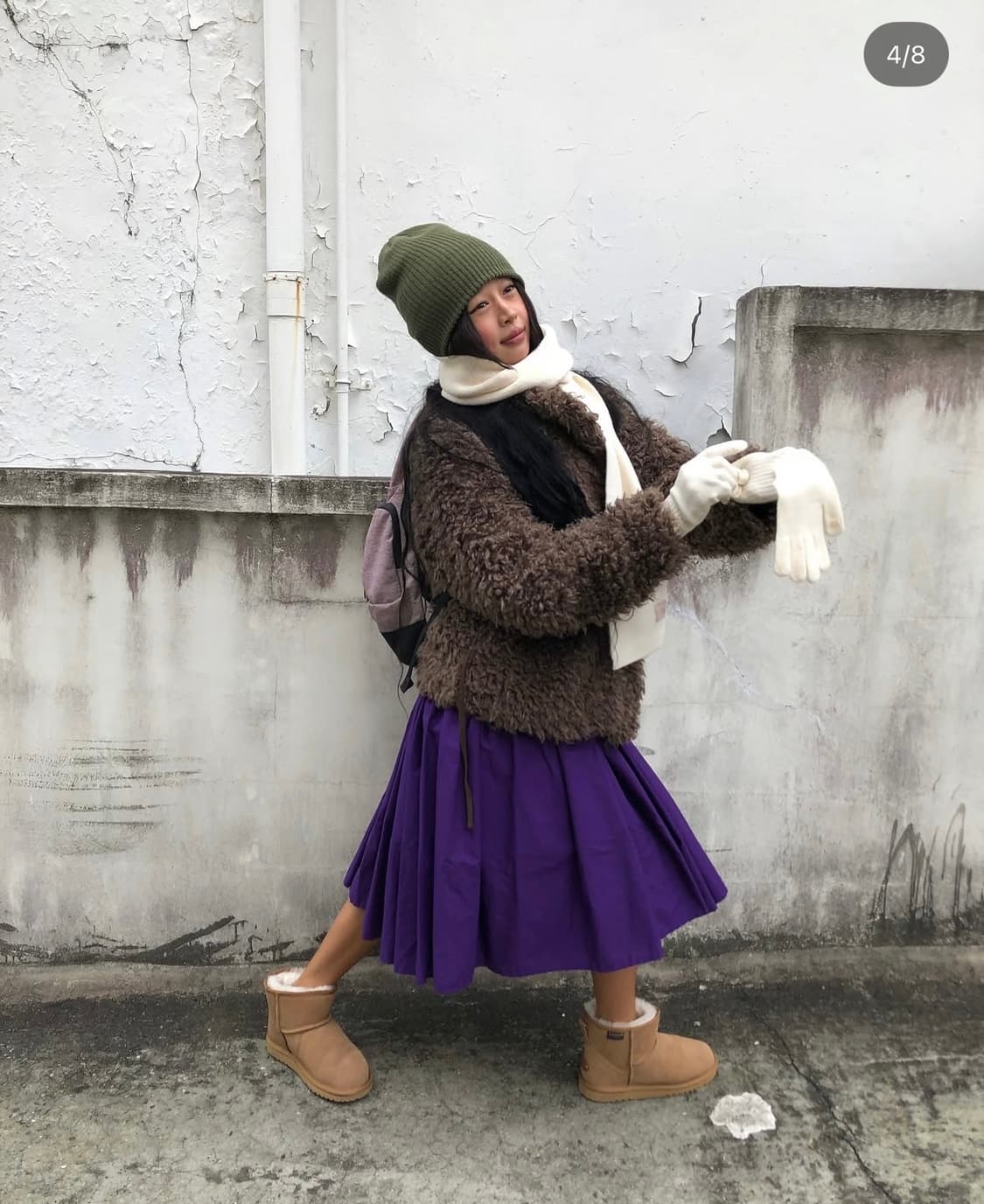 코이세이오 헤어리 퍼 자켓 브라운 COYSEIO JACKET BROWN 상품이미지1