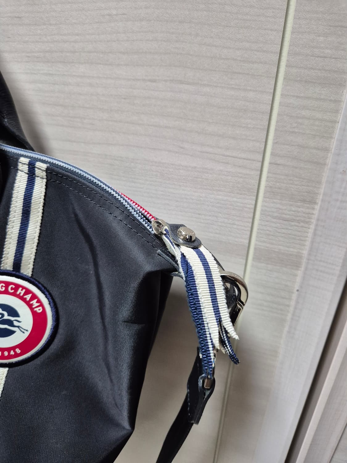 (정품) 롱샴 르플리아쥬 블랙 토트백  크로스백 상품이미지4