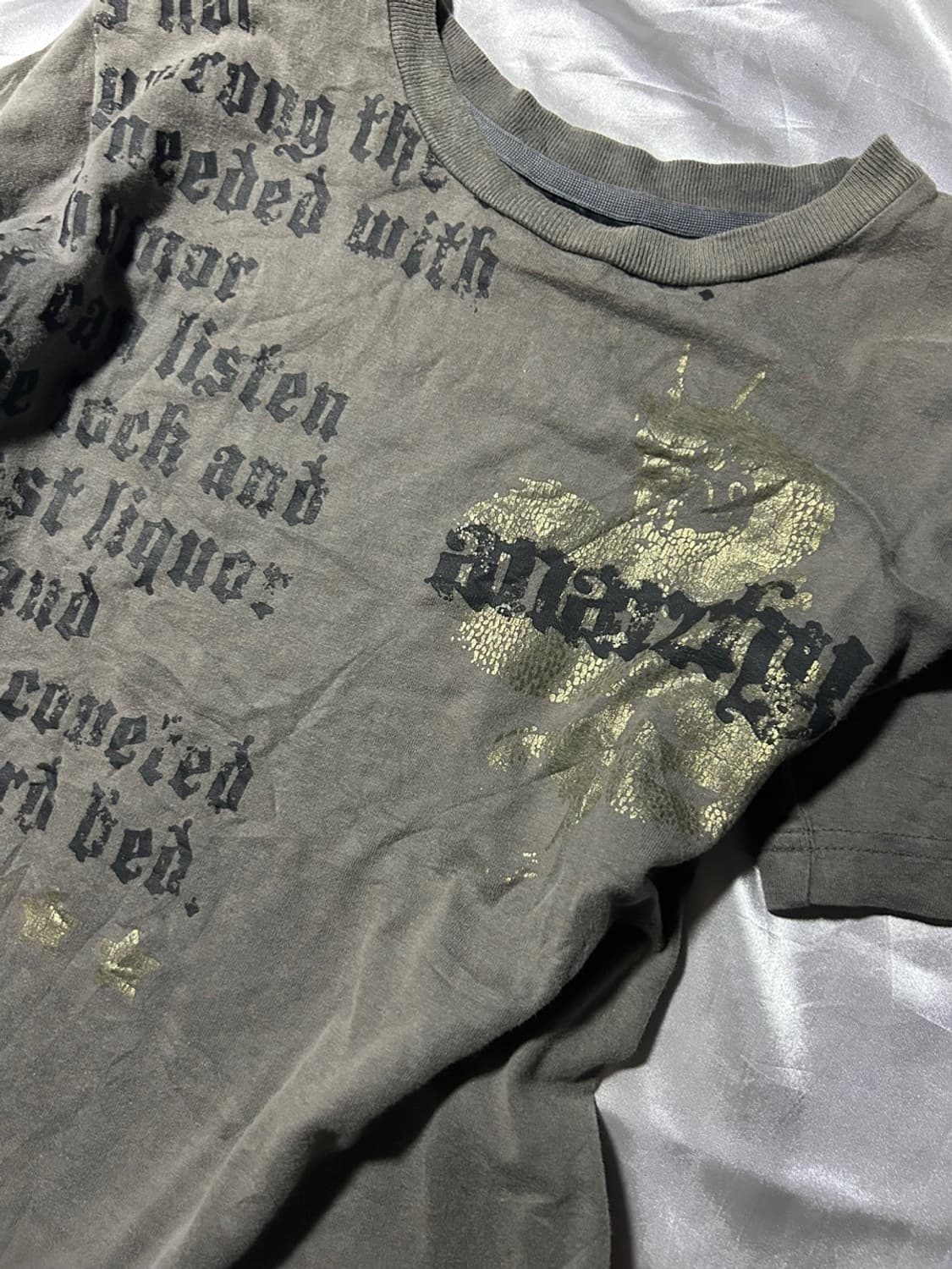 y2k gold tee 상품이미지2