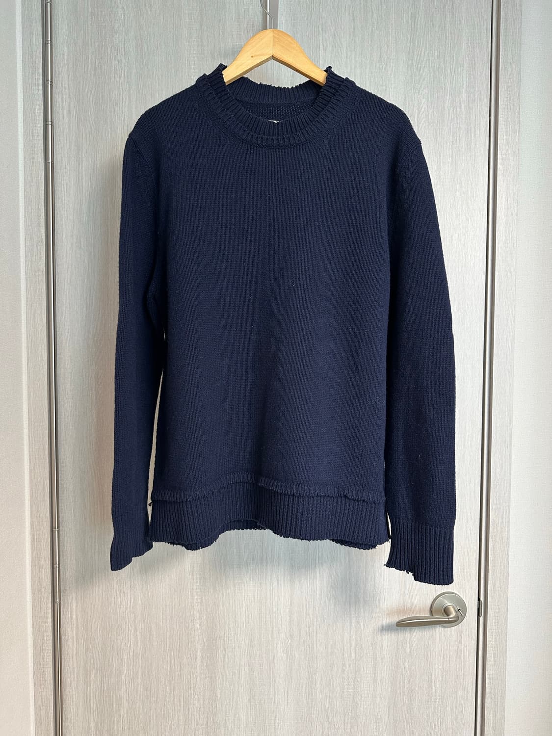 마르지엘라 레이어드 엘보우패치 니트 상품이미지1