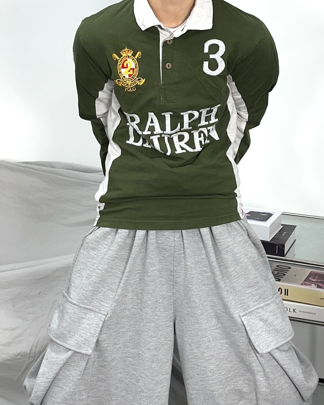 랄프로렌 90s 럭비 pk M 상품이미지3